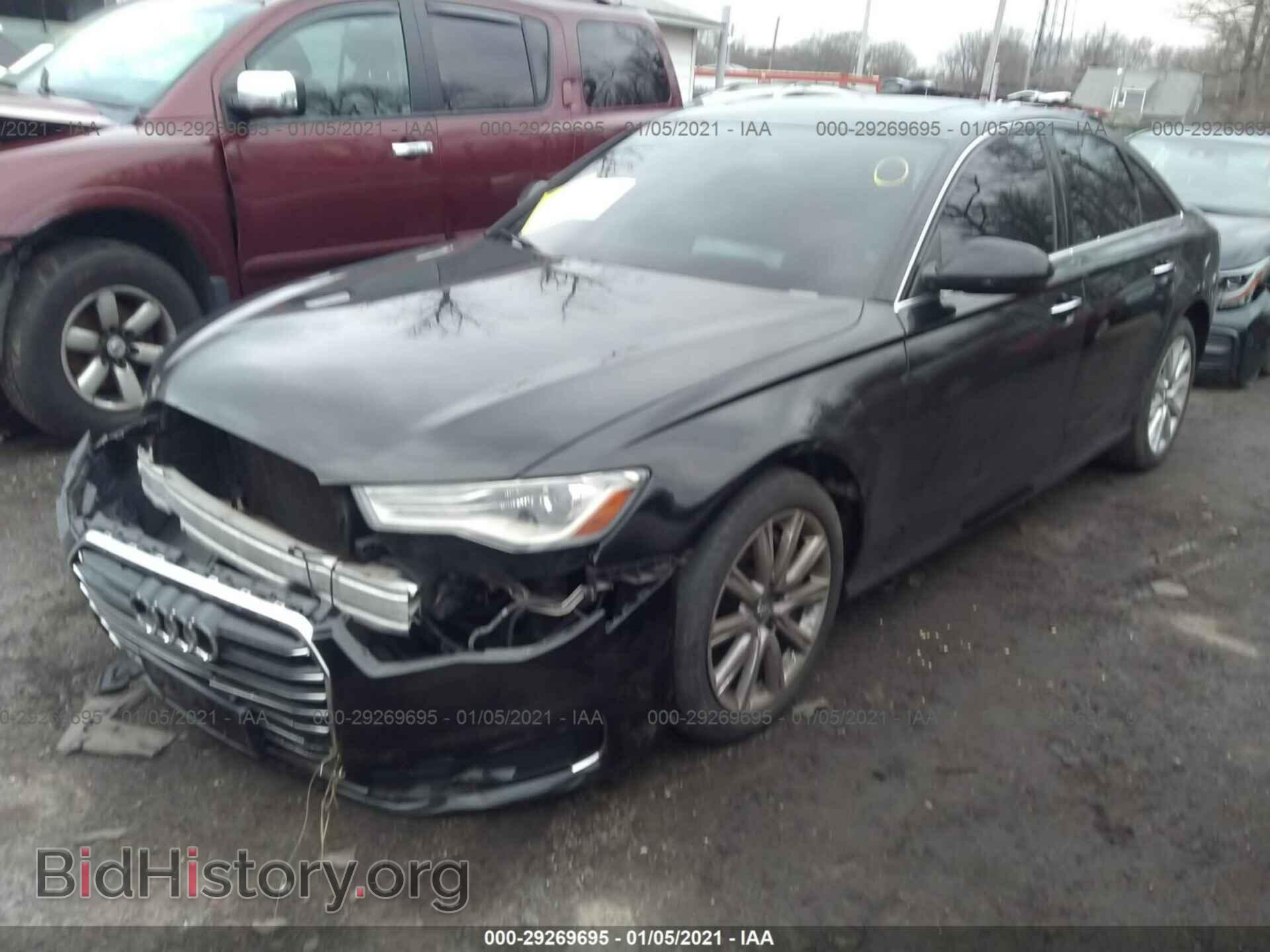 2016 AUDI A6 - VIN: WAUGFAFC8GN008121 - Фото 2