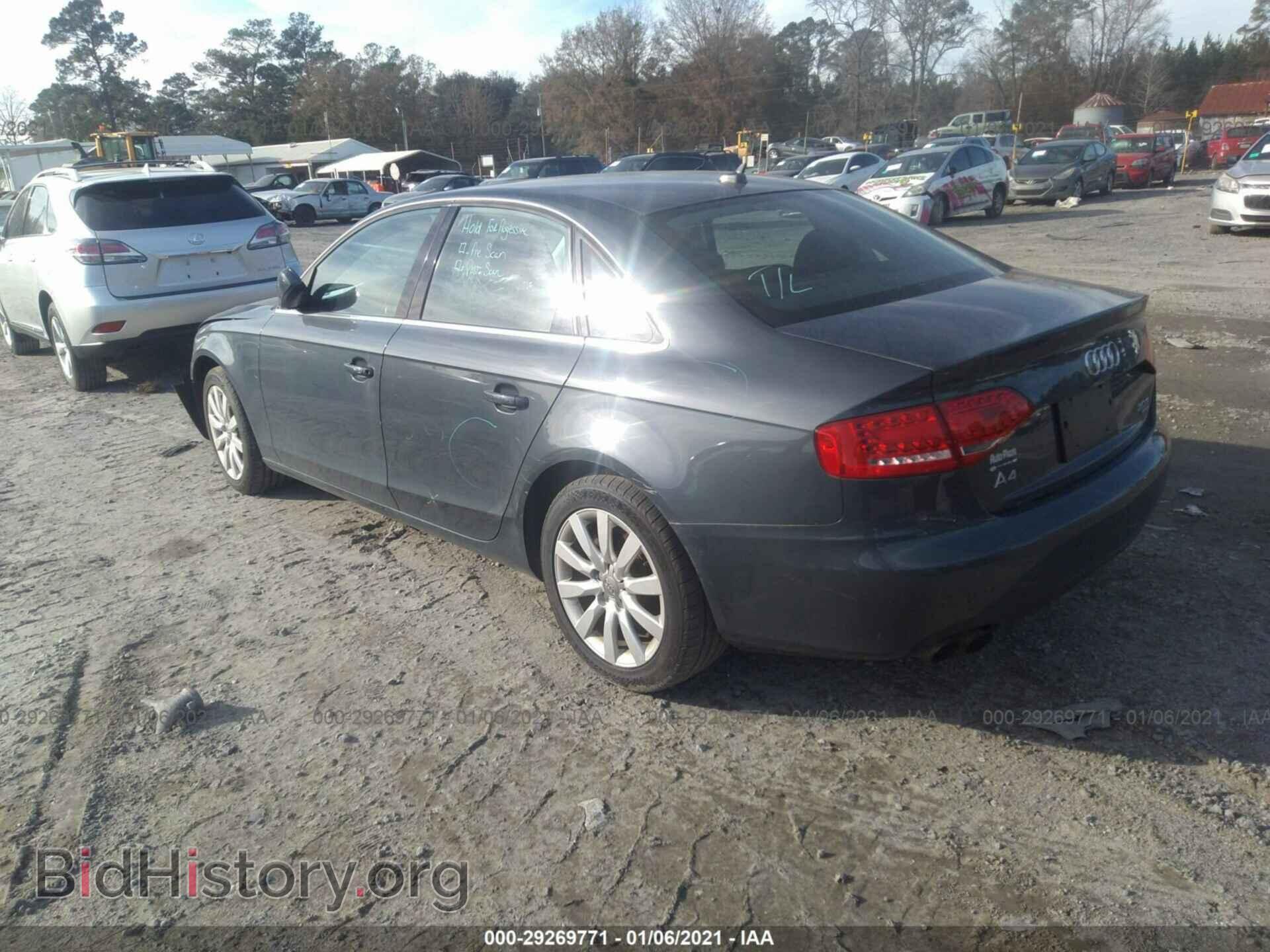 2011 AUDI A4 - VIN: WAUFFAFL0BA057972 - Фото 3