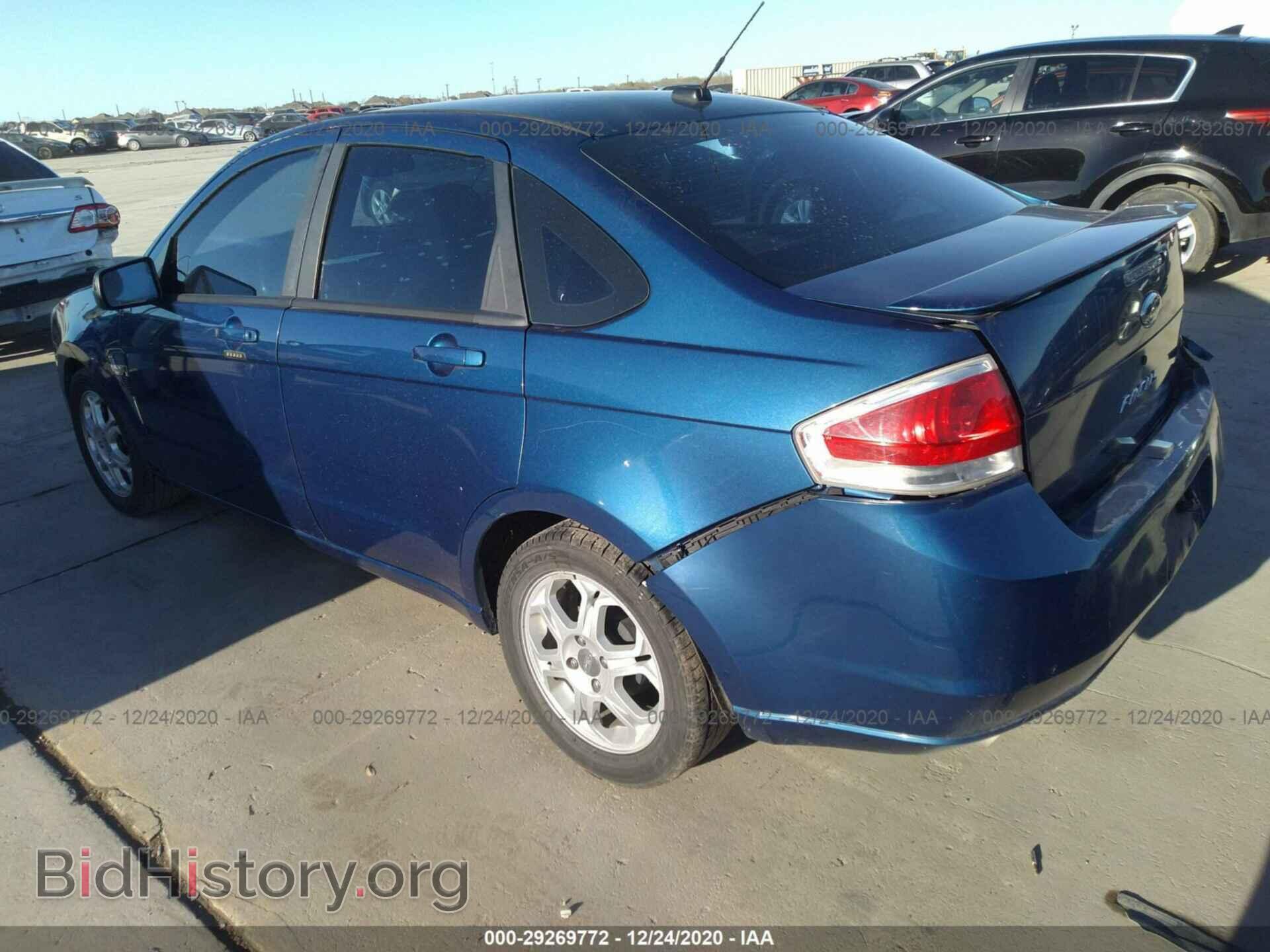 2008 FORD FOCUS - VIN: 1FAHP35N08W193222 - Фото 3