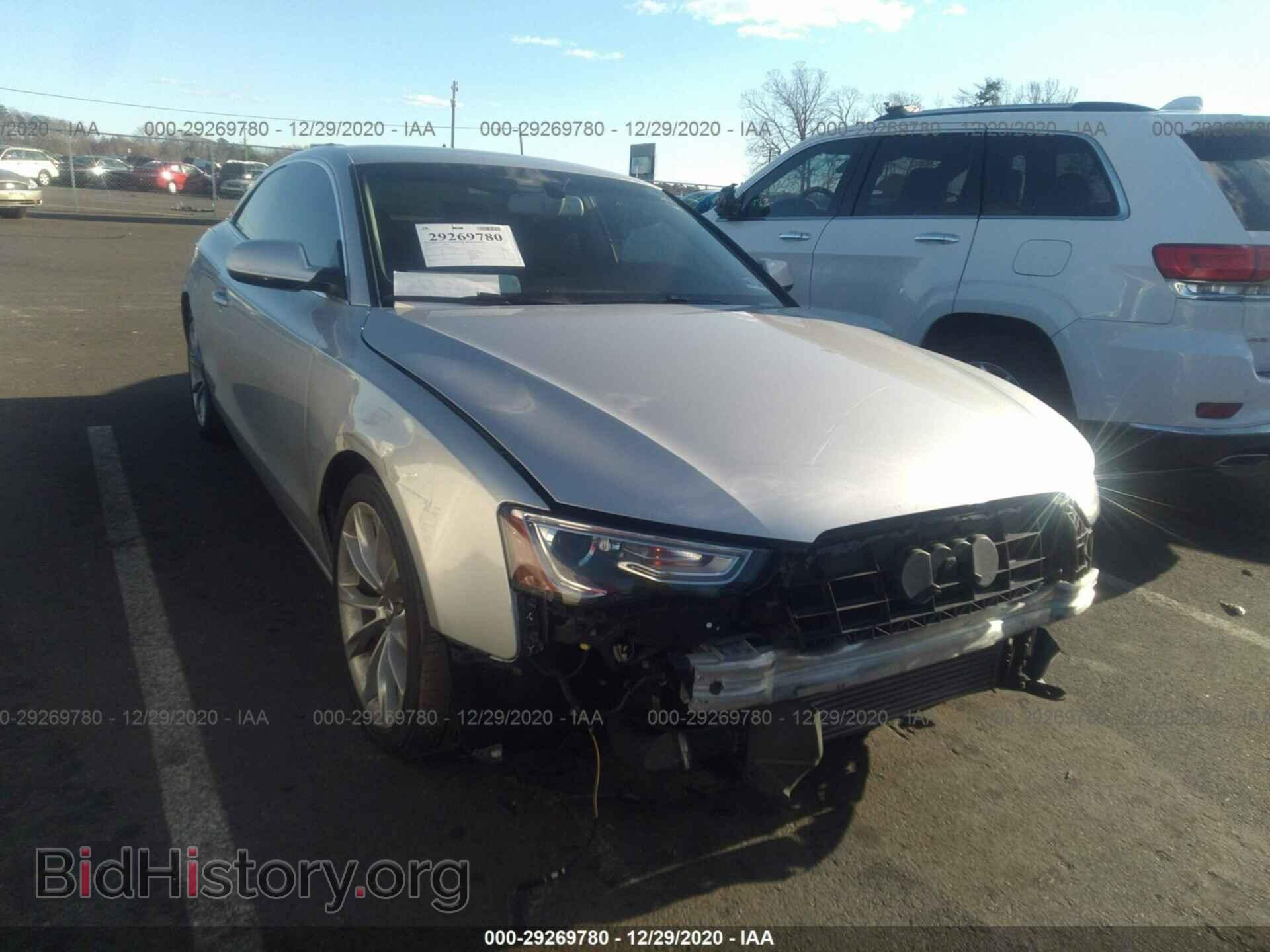 Photo WAUVFAFR6DA001828 - AUDI A5 2013