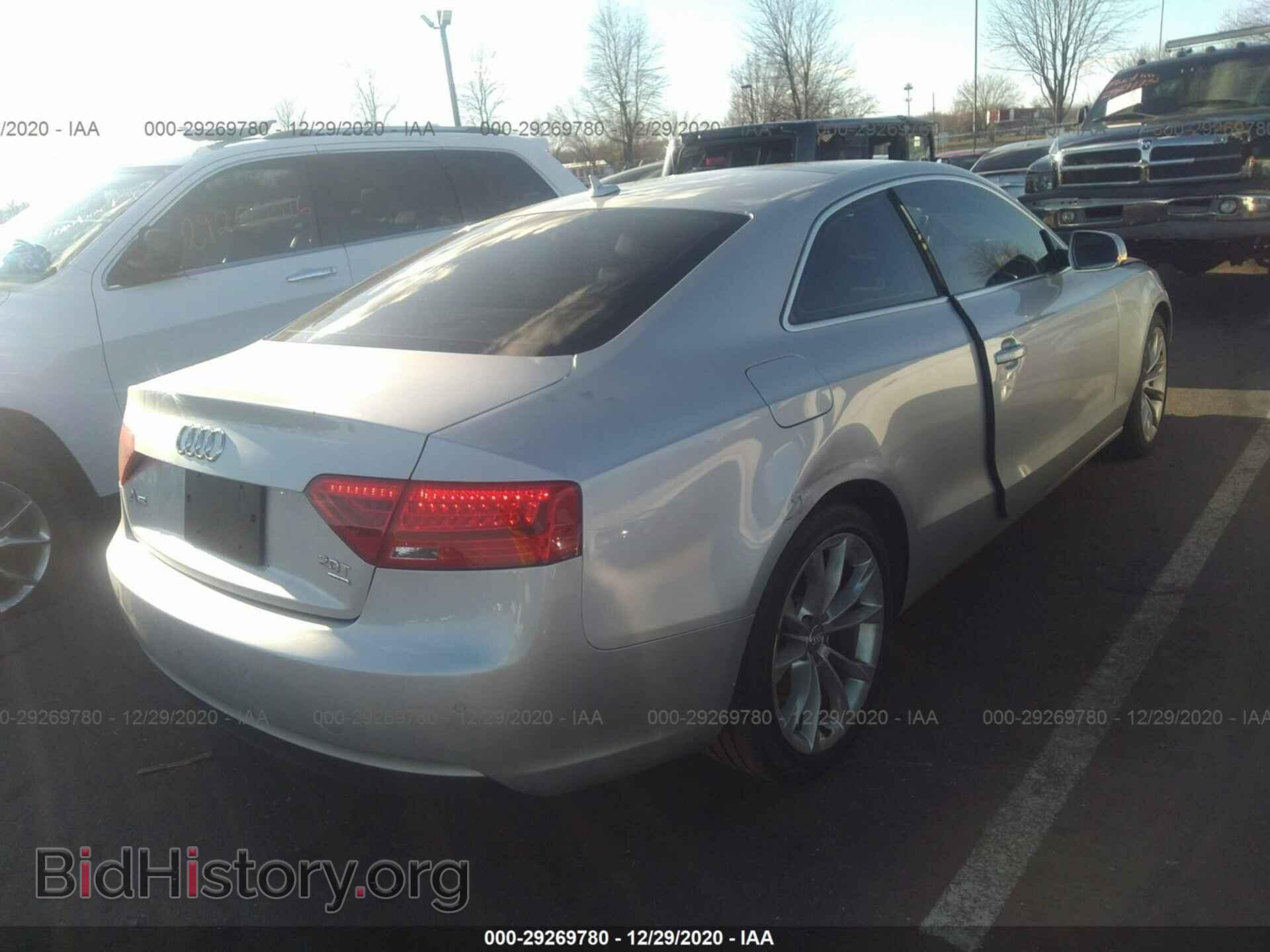 2013 AUDI A5 - VIN: WAUVFAFR6DA001828 - Фото 4