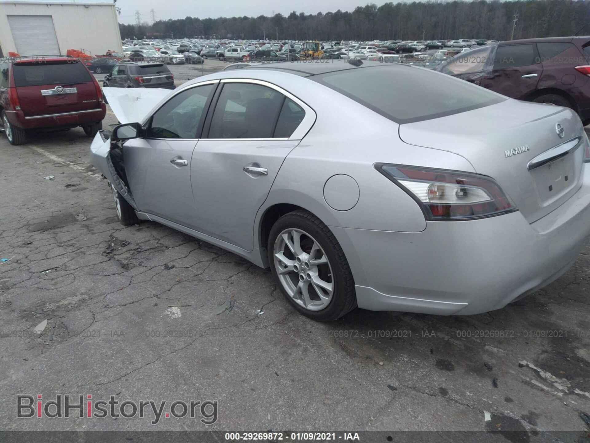 2014 NISSAN MAXIMA - VIN: 1N4AA5AP3EC469637 - Фото 3
