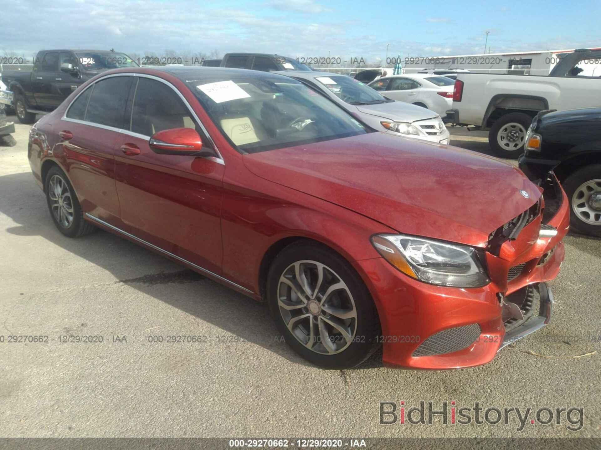 Photo WDDWF4JB4GR154111 - MERCEDES-BENZ C-CLASS 2016