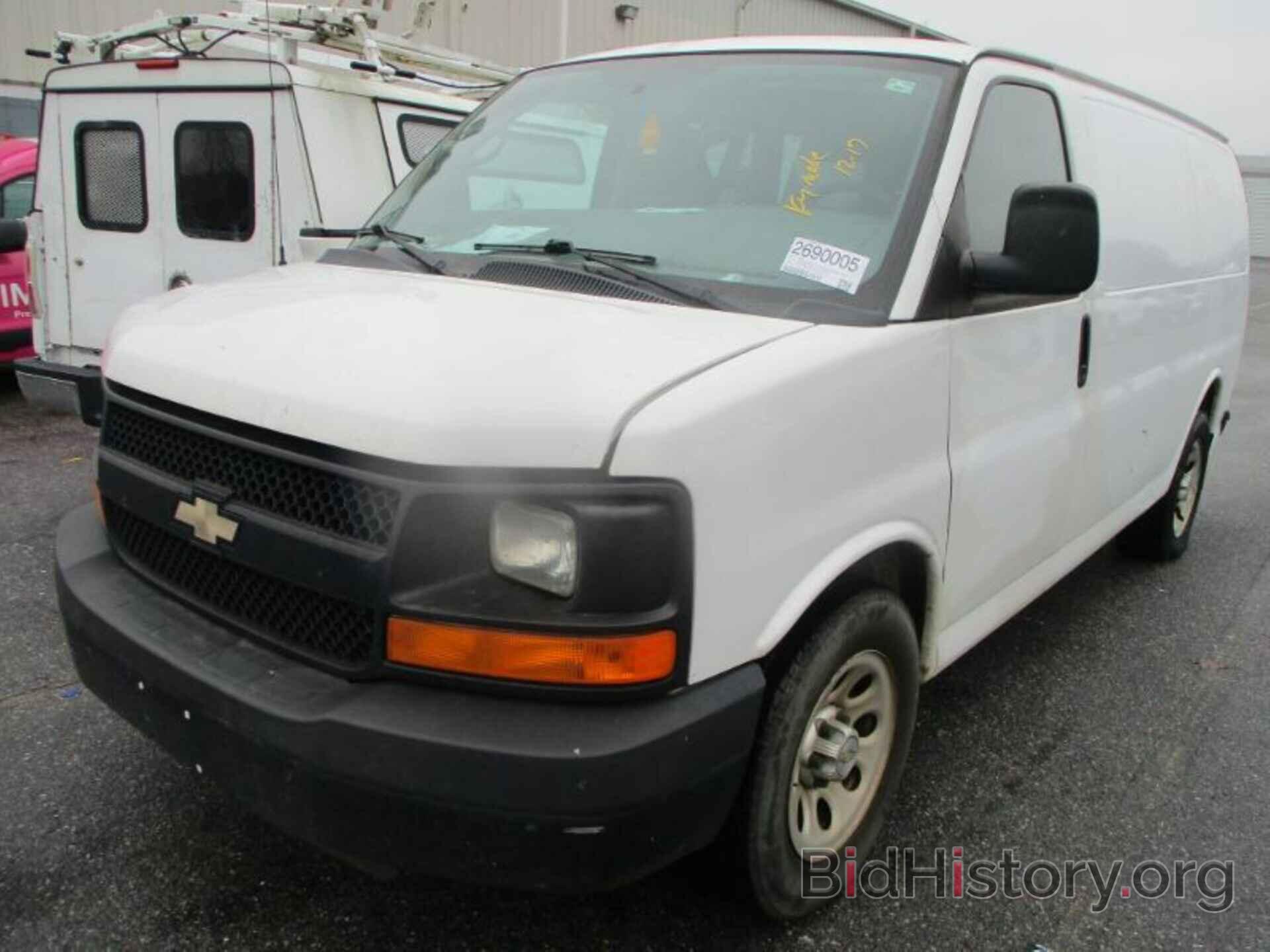 Фотография 1GCSGAFX3D1175356 - CHEVROLET EXPRESS CARGO VAN 2013