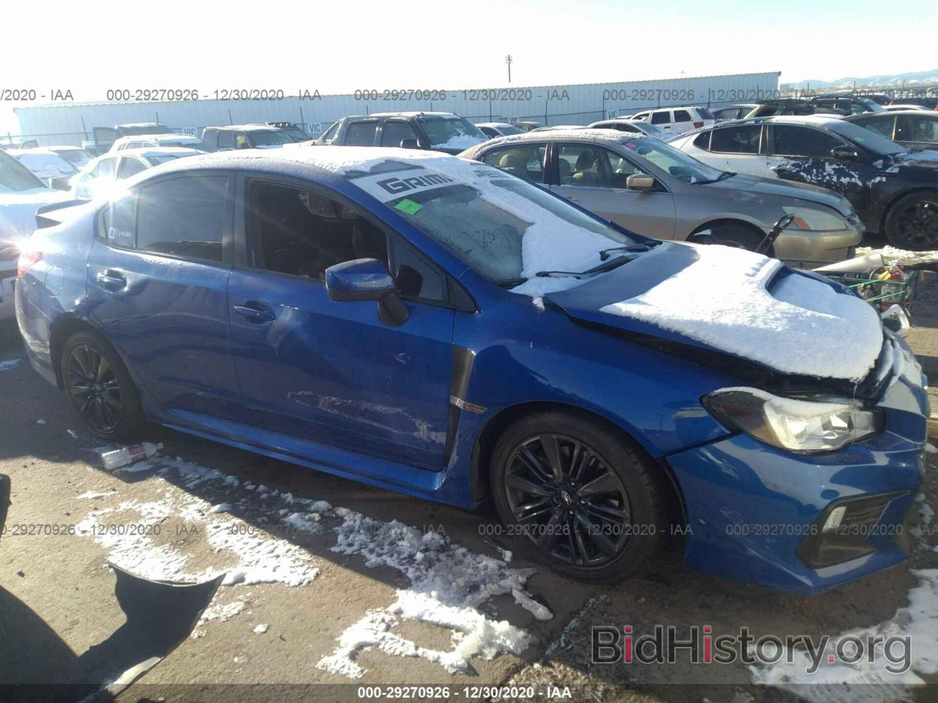 Photo JF1VA1A69J9809494 - SUBARU WRX 2018