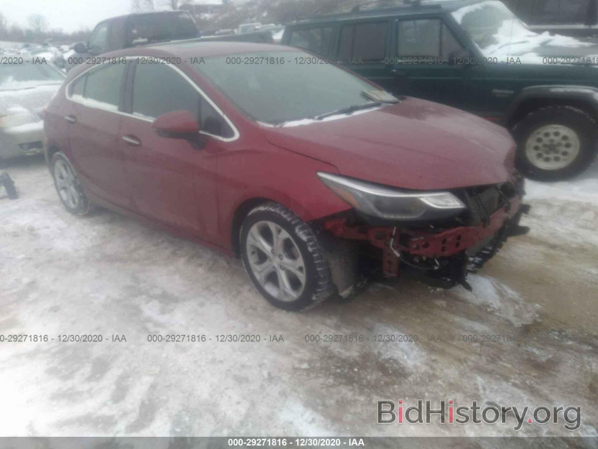 Photo 3G1BF6SM8HS604662 - CHEVROLET CRUZE 2017