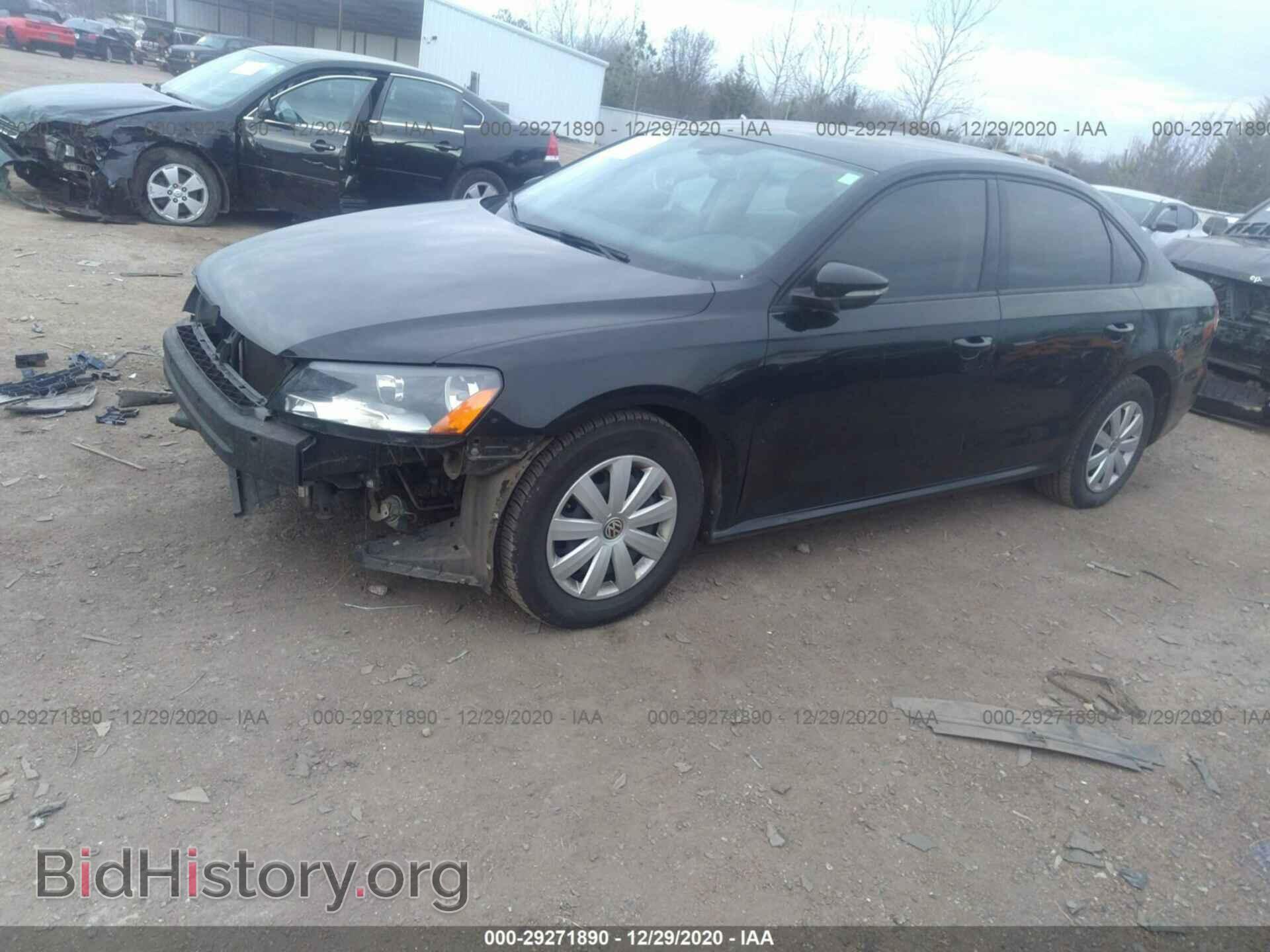 2012 VOLKSWAGEN PASSAT - VIN: 1VWAP7A36CC043078 - Фото 2