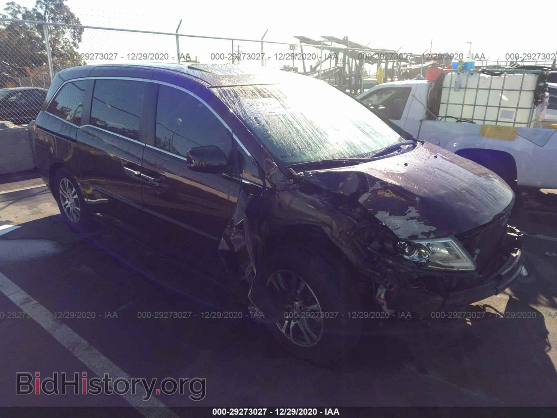 Фотография 5FNRL5H61BB041276 - HONDA ODYSSEY 2011