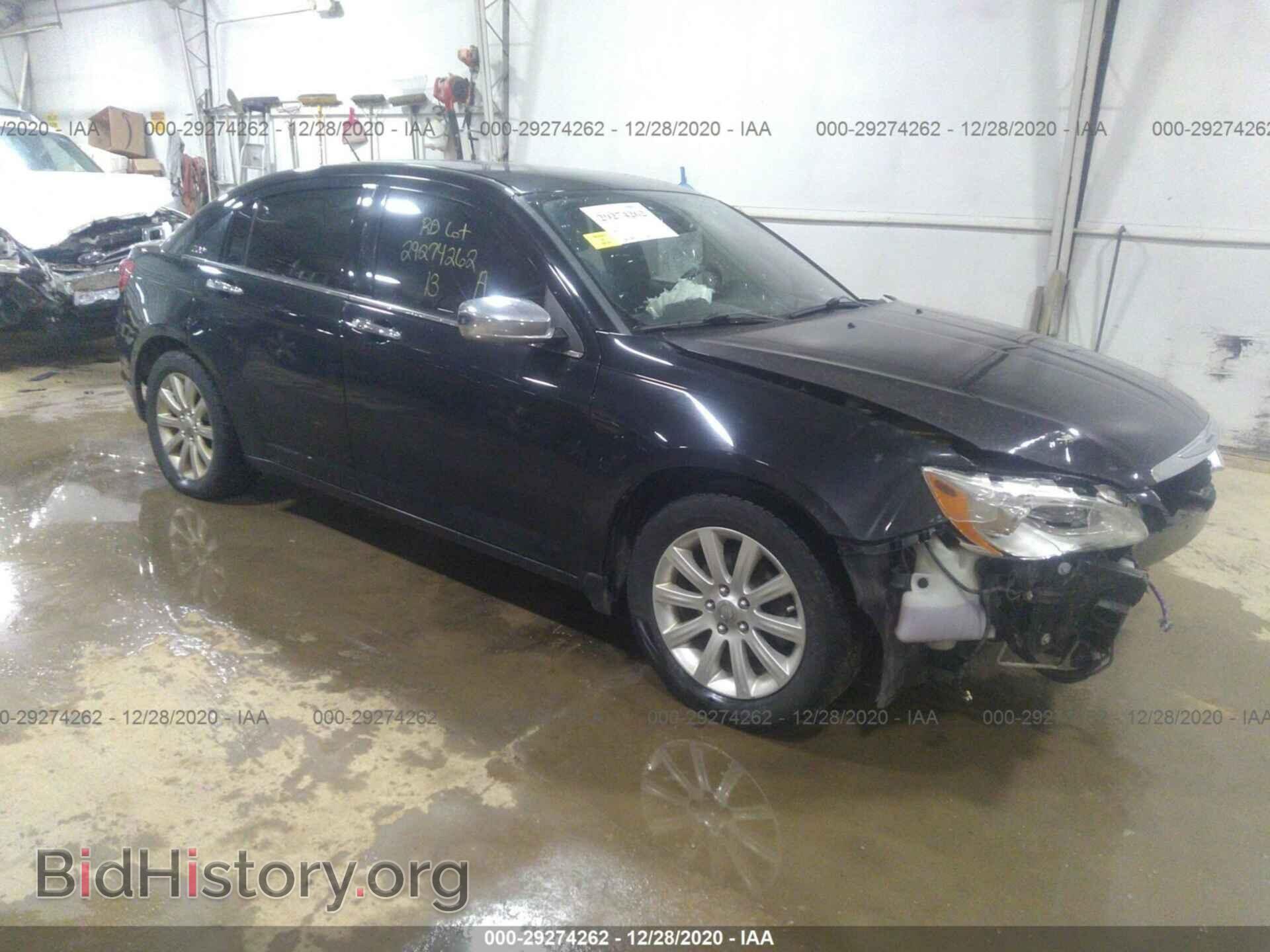 Фотография 1C3CCBCG7DN514787 - CHRYSLER 200 2013