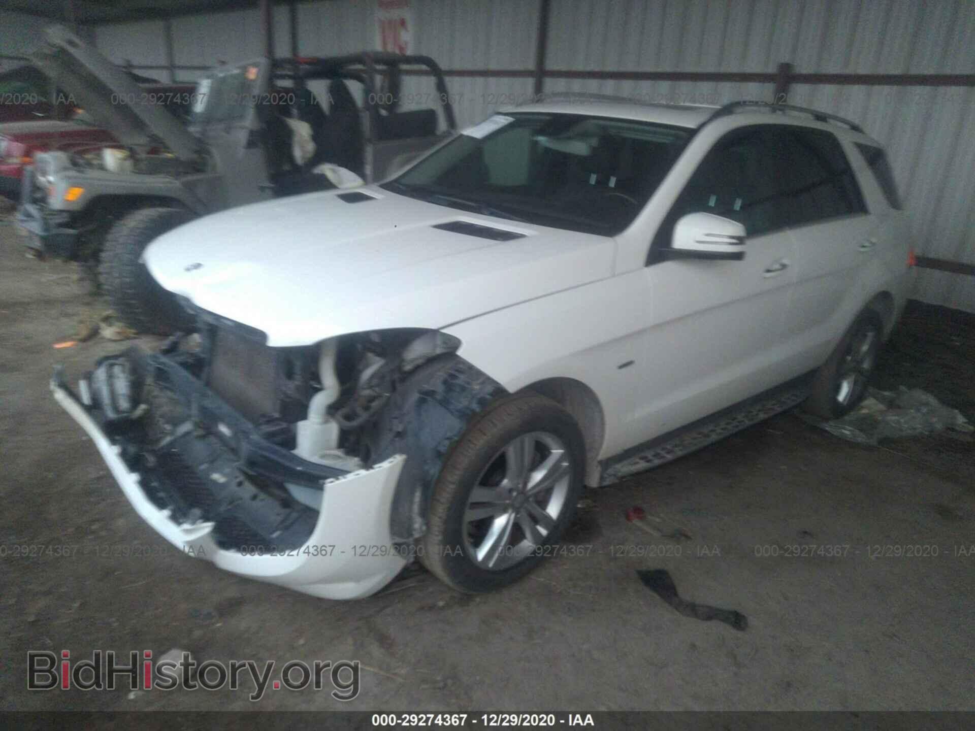 2012 MERCEDES-BENZ M-CLASS - VIN: 4JGDA5HB8CA053539 - Фото 2
