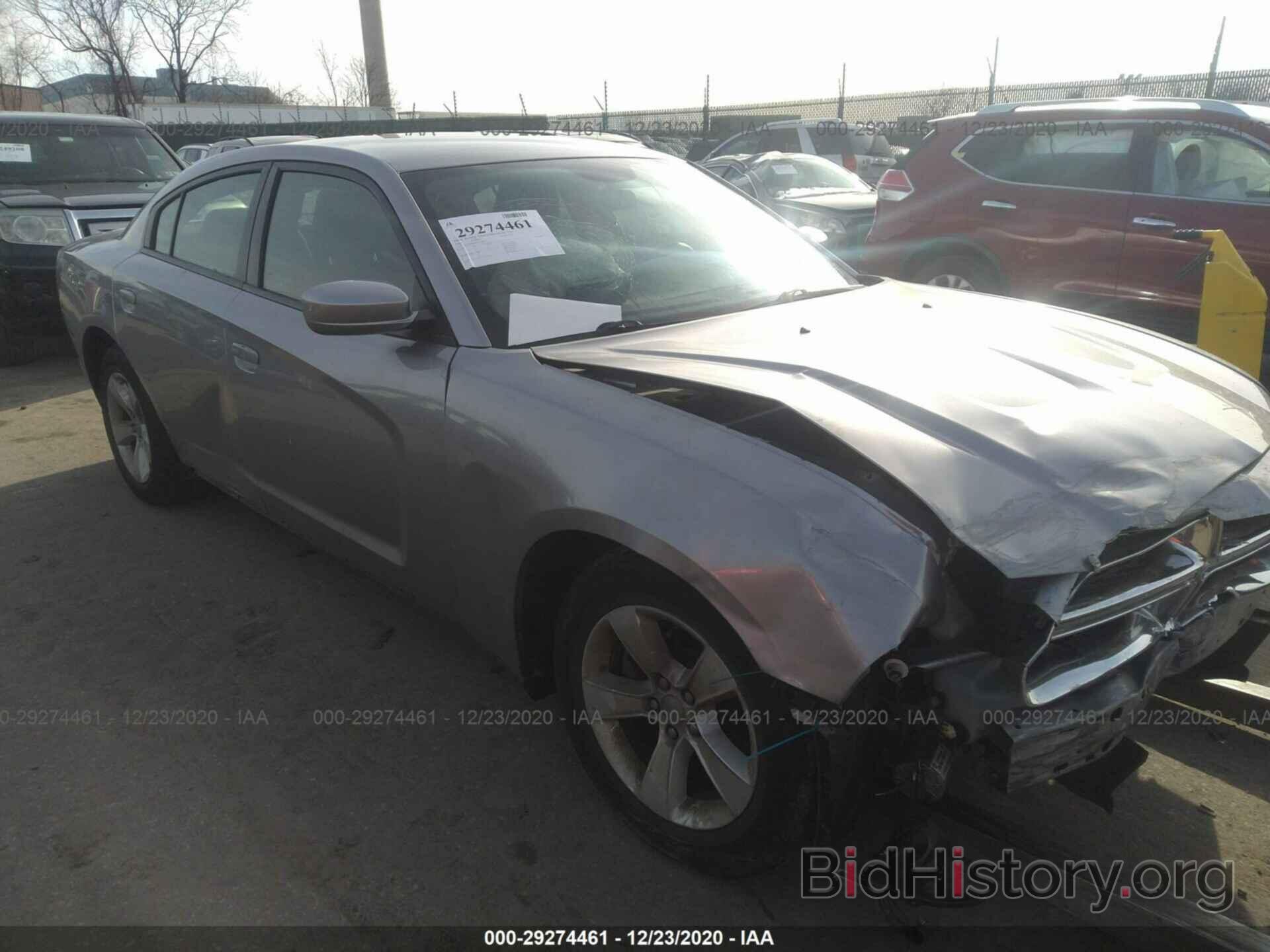 Photo 2C3CDXBG0EH325940 - DODGE CHARGER 2014