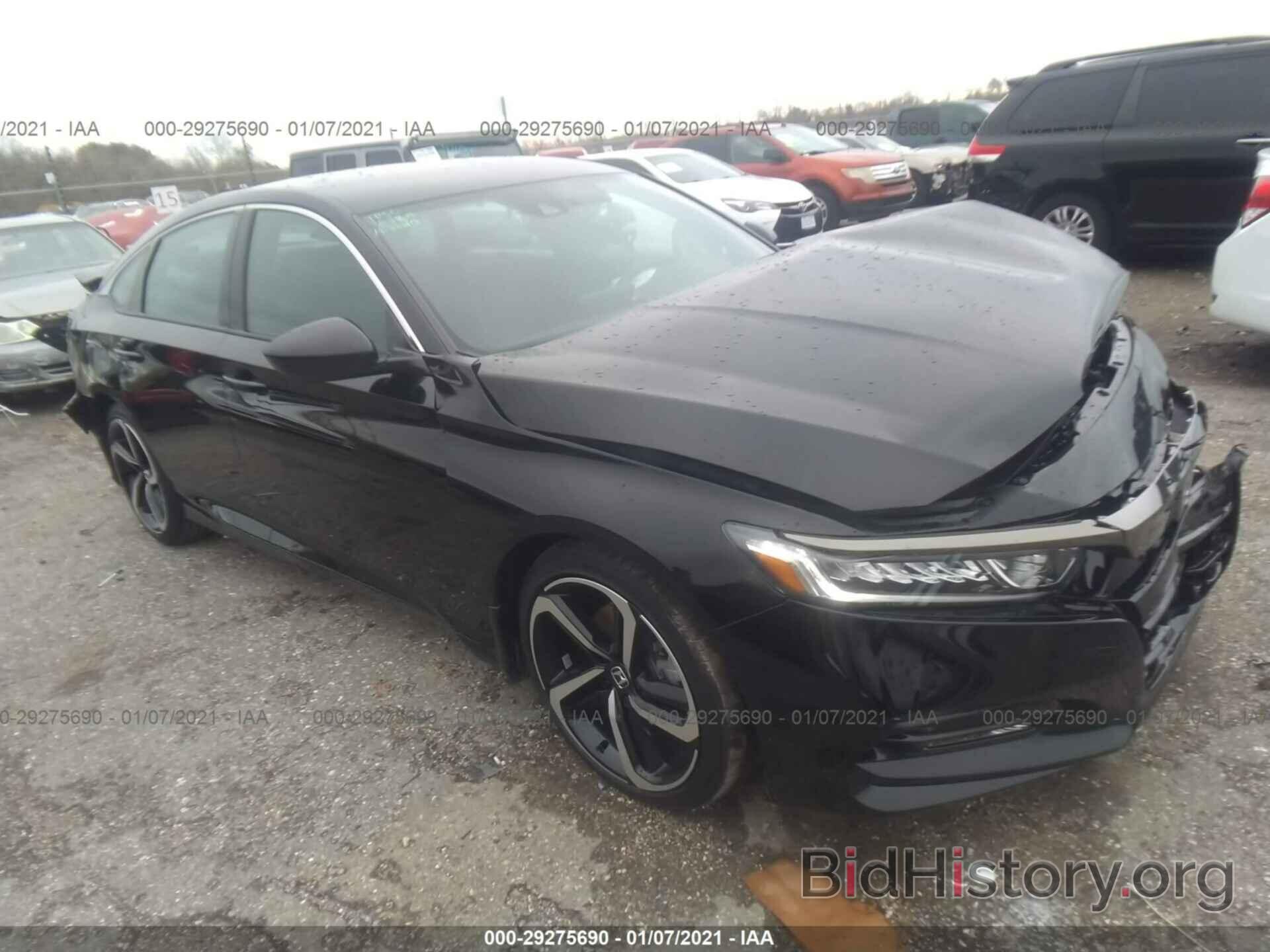 Photo 1HGCV1F37LA120318 - HONDA ACCORD SEDAN 2020