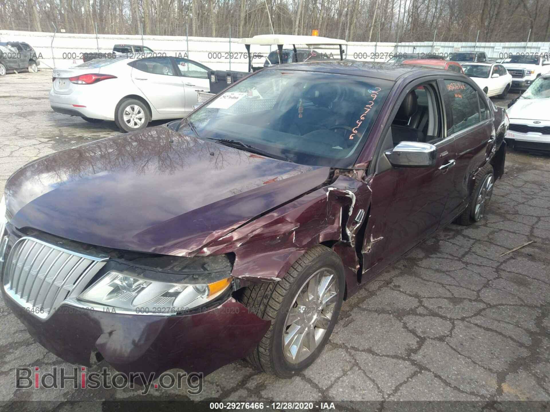 2012 LINCOLN MKZ - VIN: 3LNHL2JC7CR839917 - Фото 2
