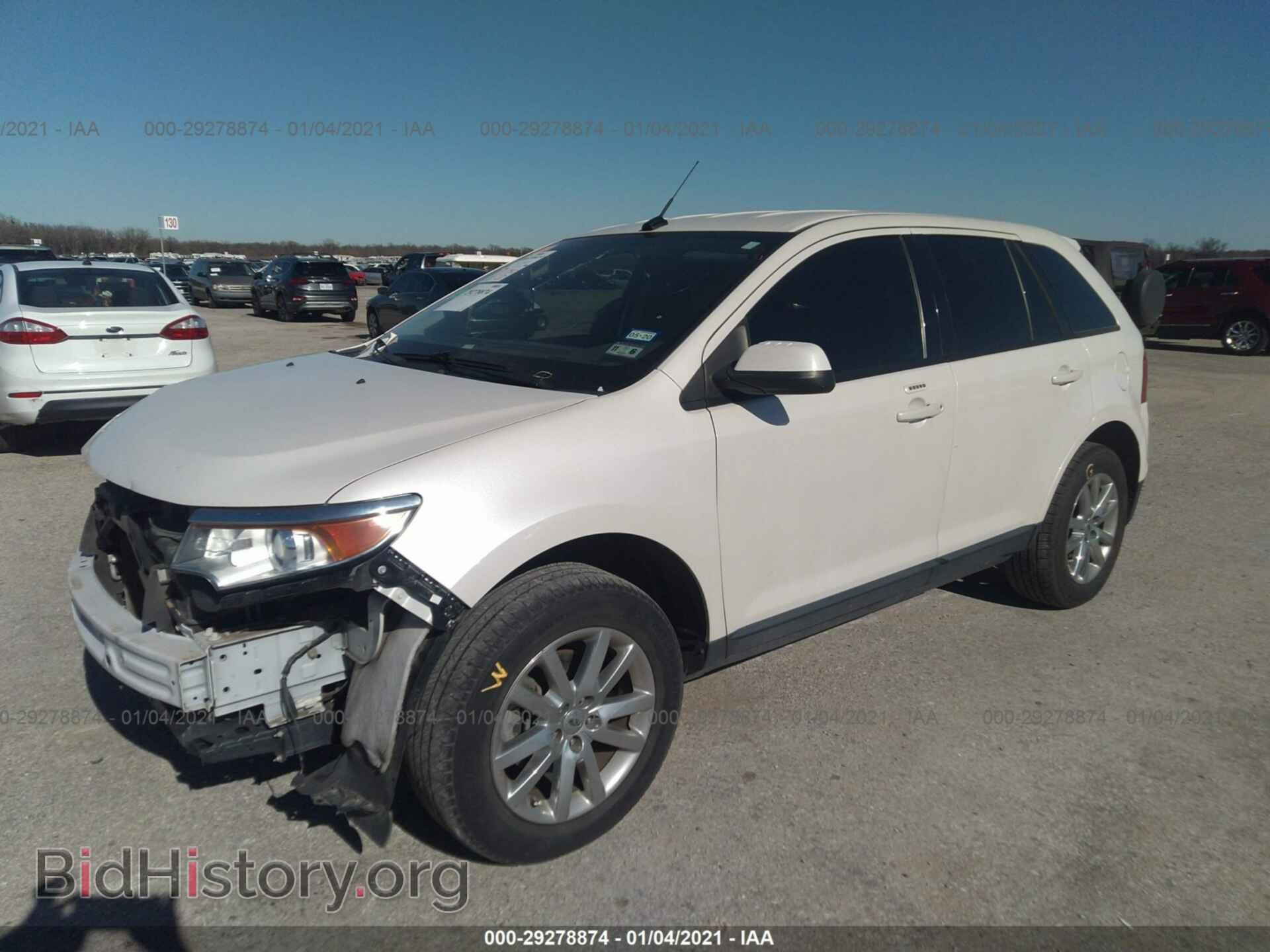 2014 FORD EDGE - VIN: 2FMDK3JCXEBB54562 - Фото 2