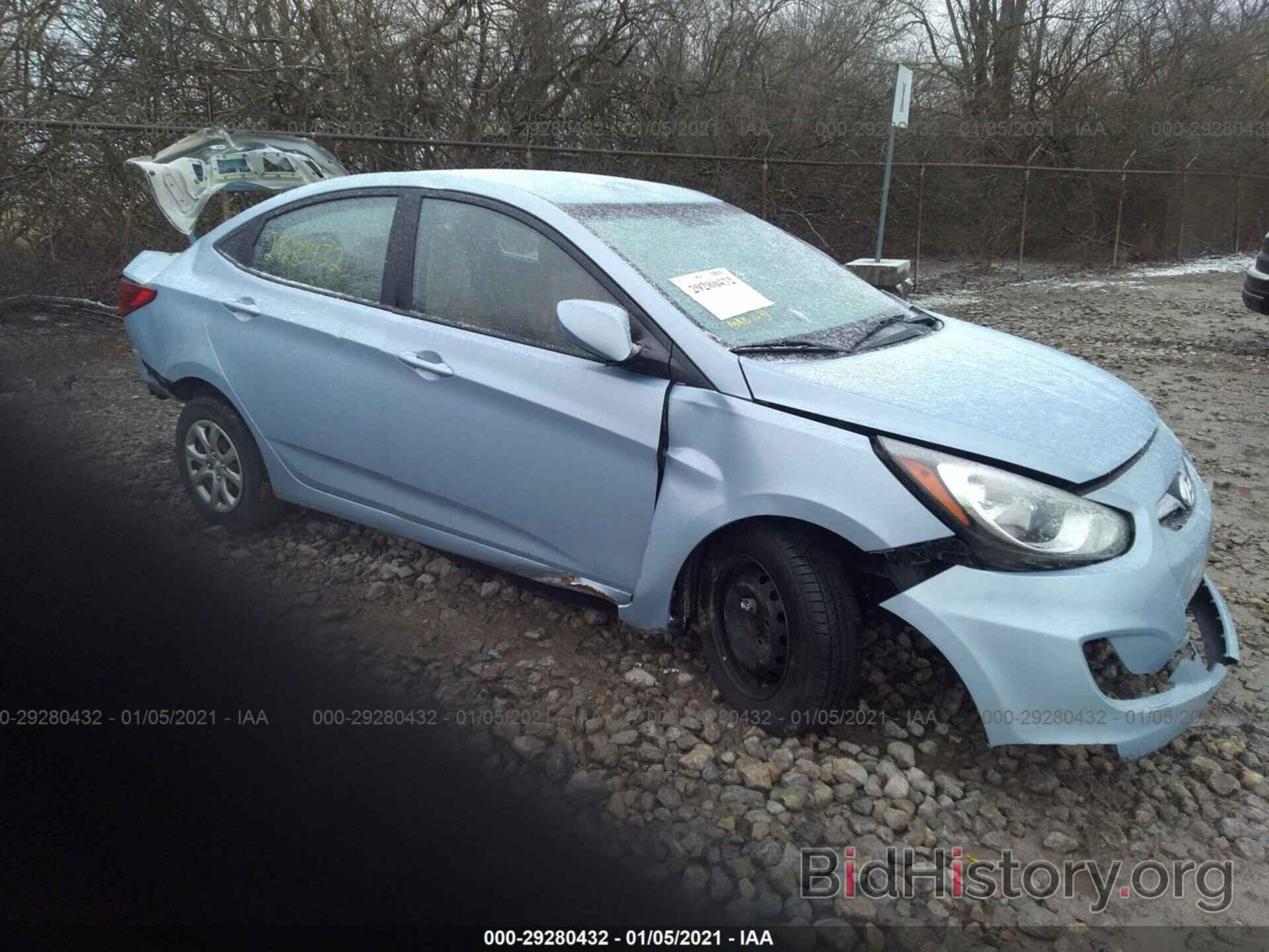 Photo KMHCT4AE4EU713825 - HYUNDAI ACCENT 2014