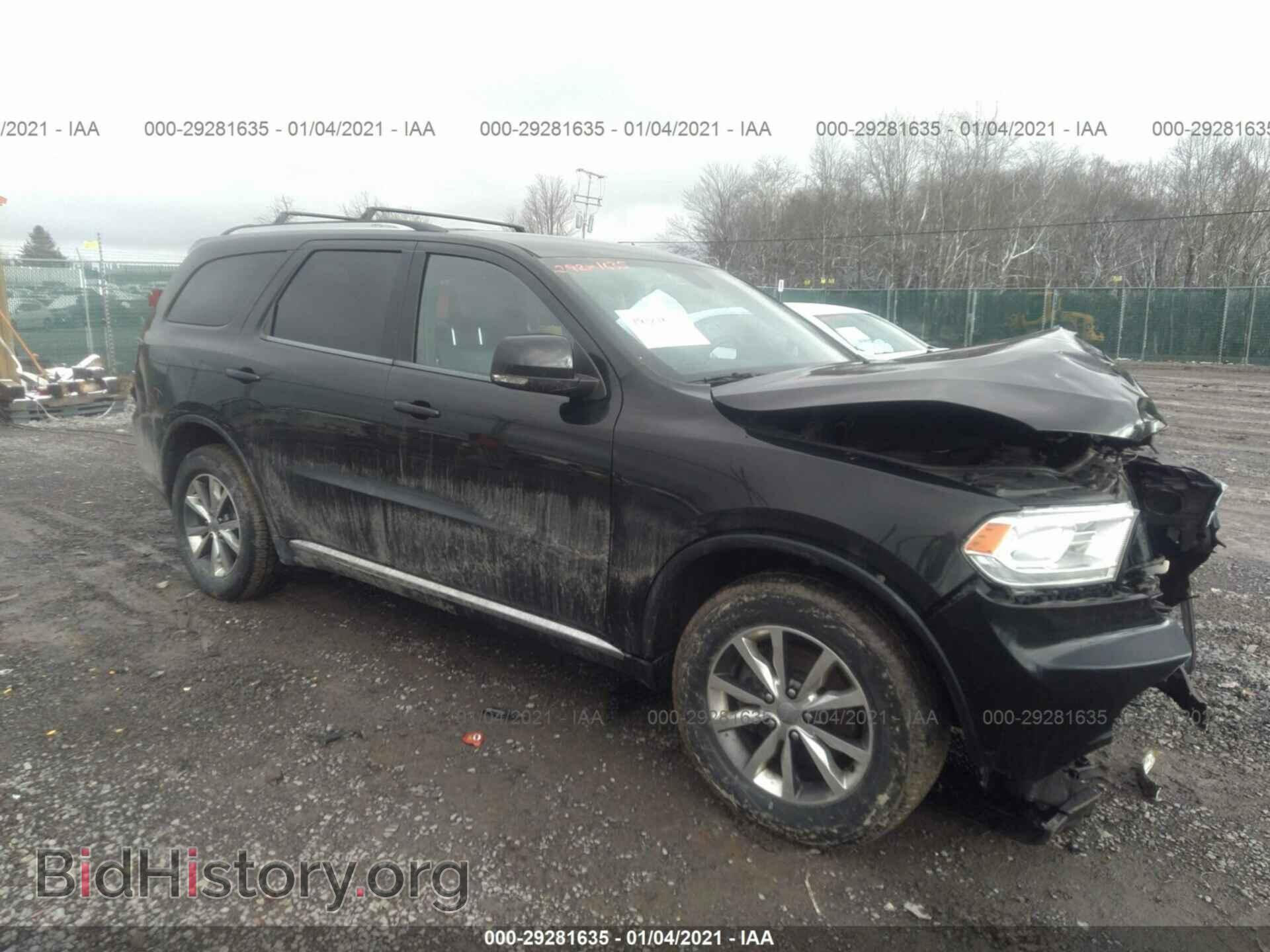 Photo 1C4RDJDG2GC374885 - DODGE DURANGO 2016