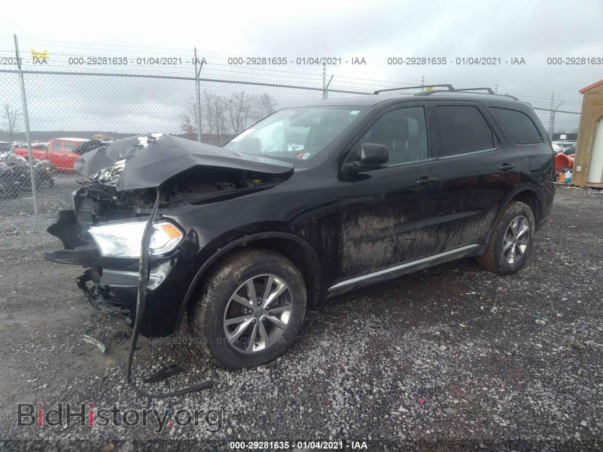 2016 DODGE DURANGO - VIN: 1C4RDJDG2GC374885 - Photo 2
