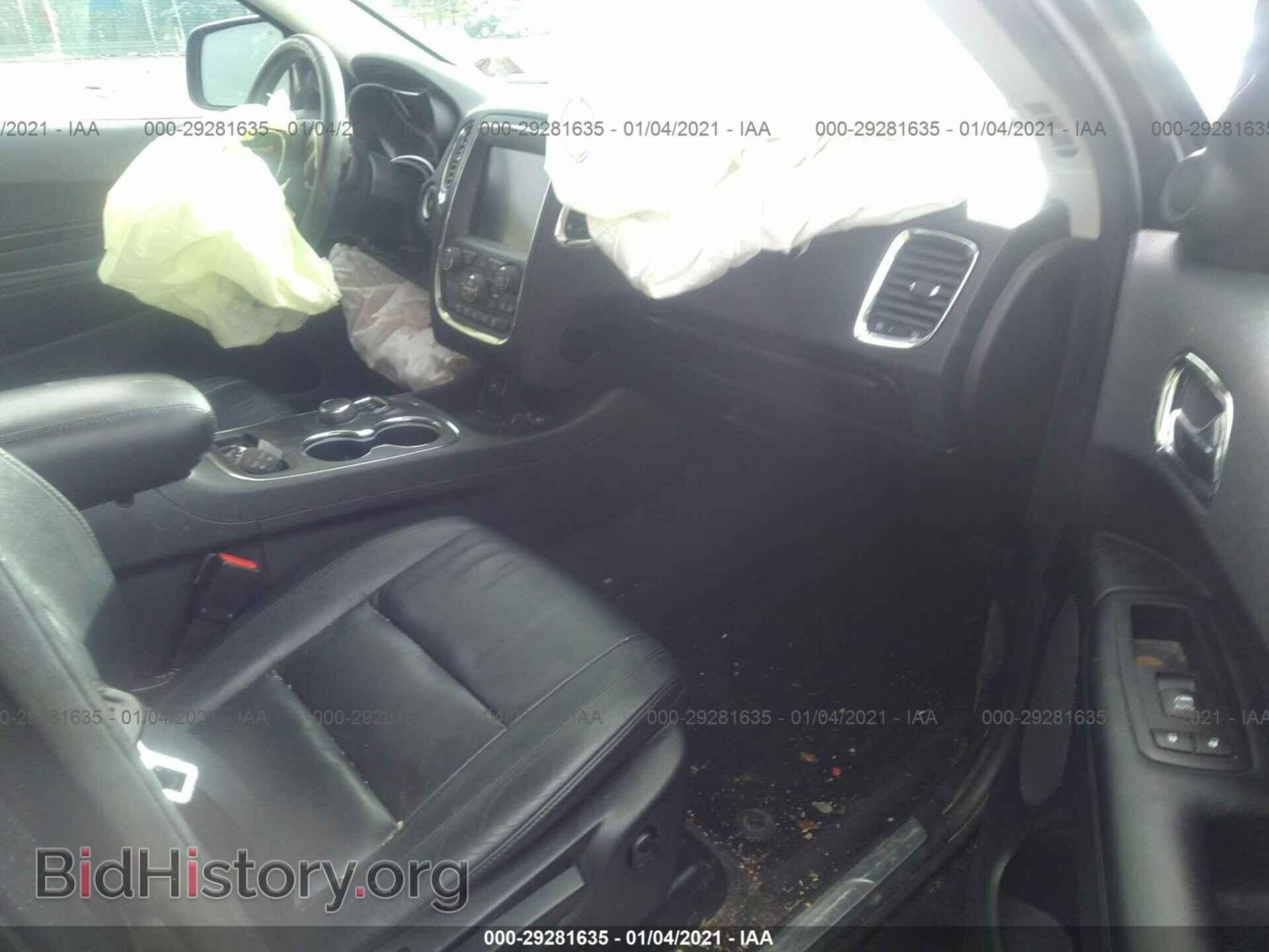 2016 DODGE DURANGO - VIN: 1C4RDJDG2GC374885 - Photo 5