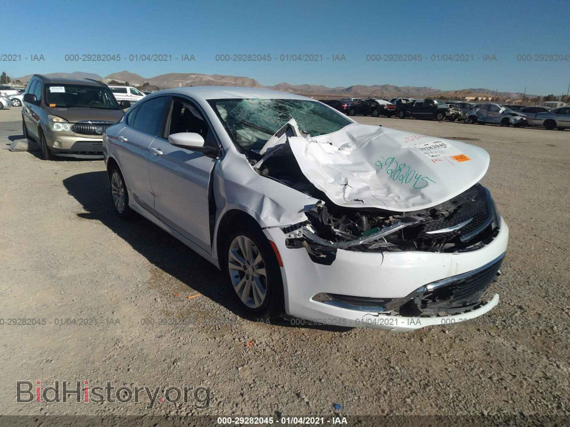 Фотография 1C3CCCAB9GN160143 - CHRYSLER 200 2016