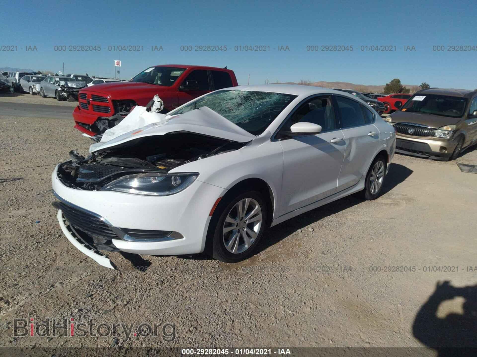 2016 CHRYSLER 200 - VIN: 1C3CCCAB9GN160143 - Фото 2