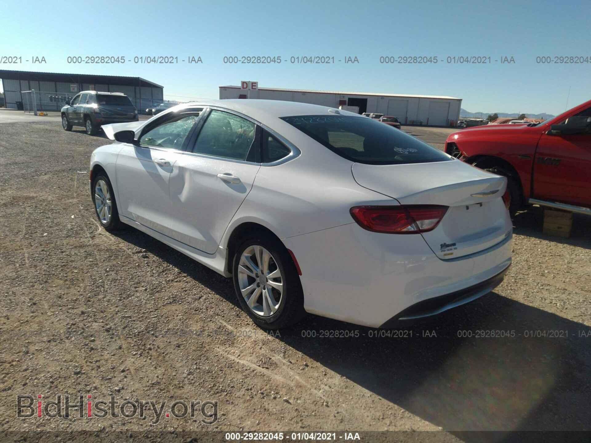 2016 CHRYSLER 200 - VIN: 1C3CCCAB9GN160143 - Фото 3