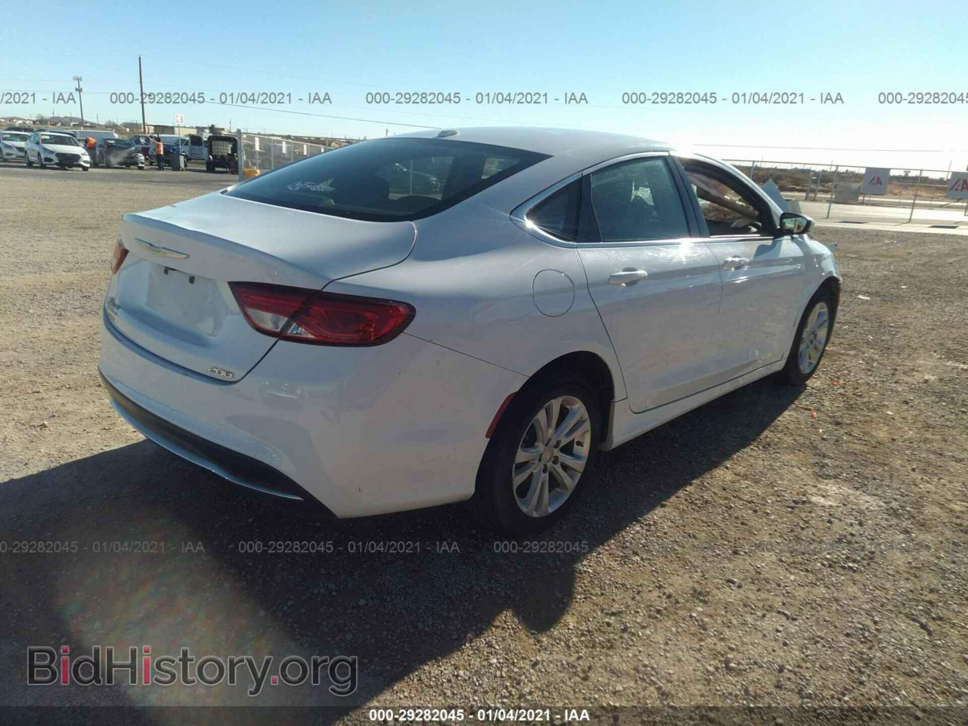 2016 CHRYSLER 200 - VIN: 1C3CCCAB9GN160143 - Фото 4