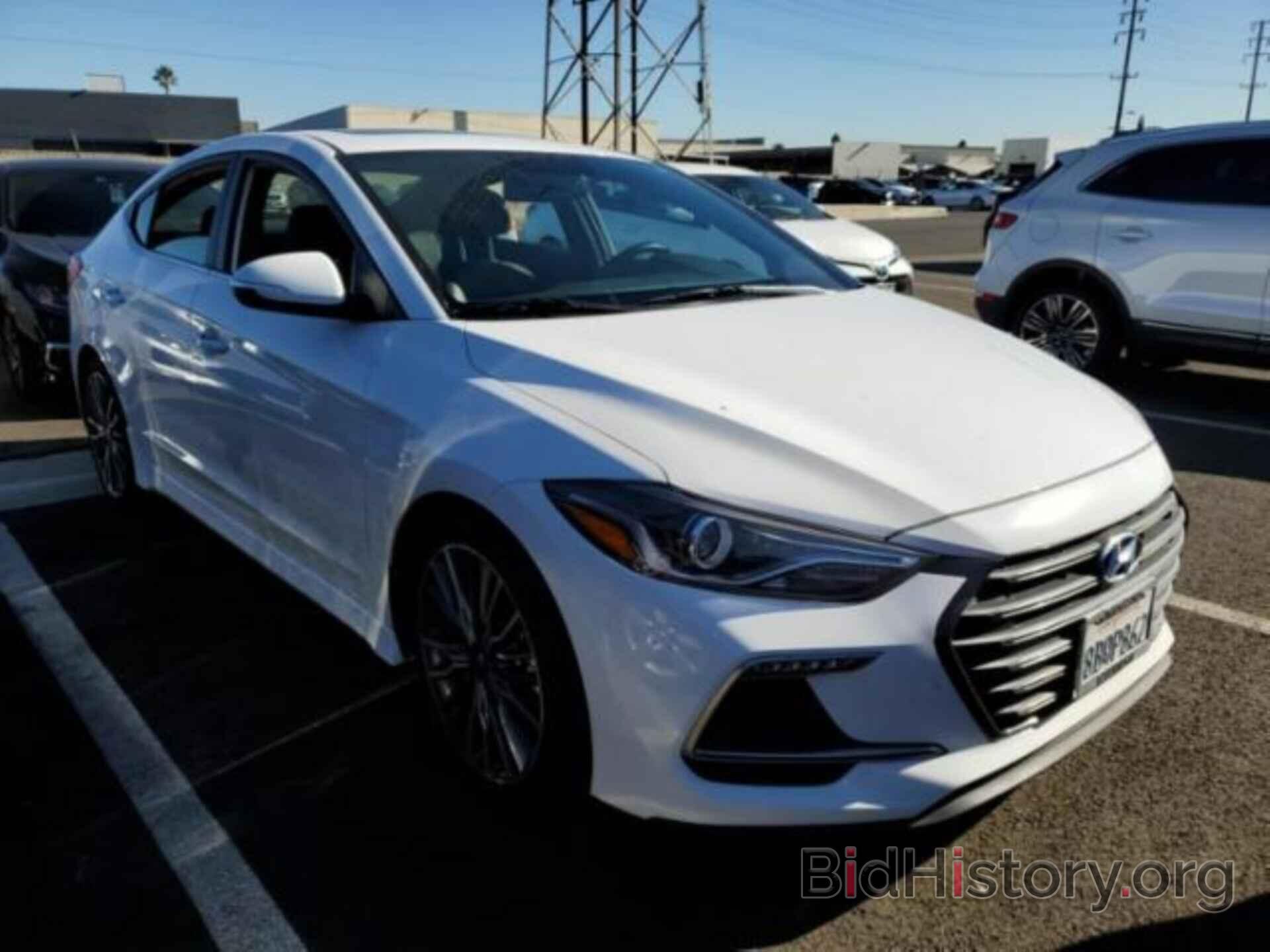 Photo KMHD04LBXJU526342 - HYUNDAI ELANTRA 2018