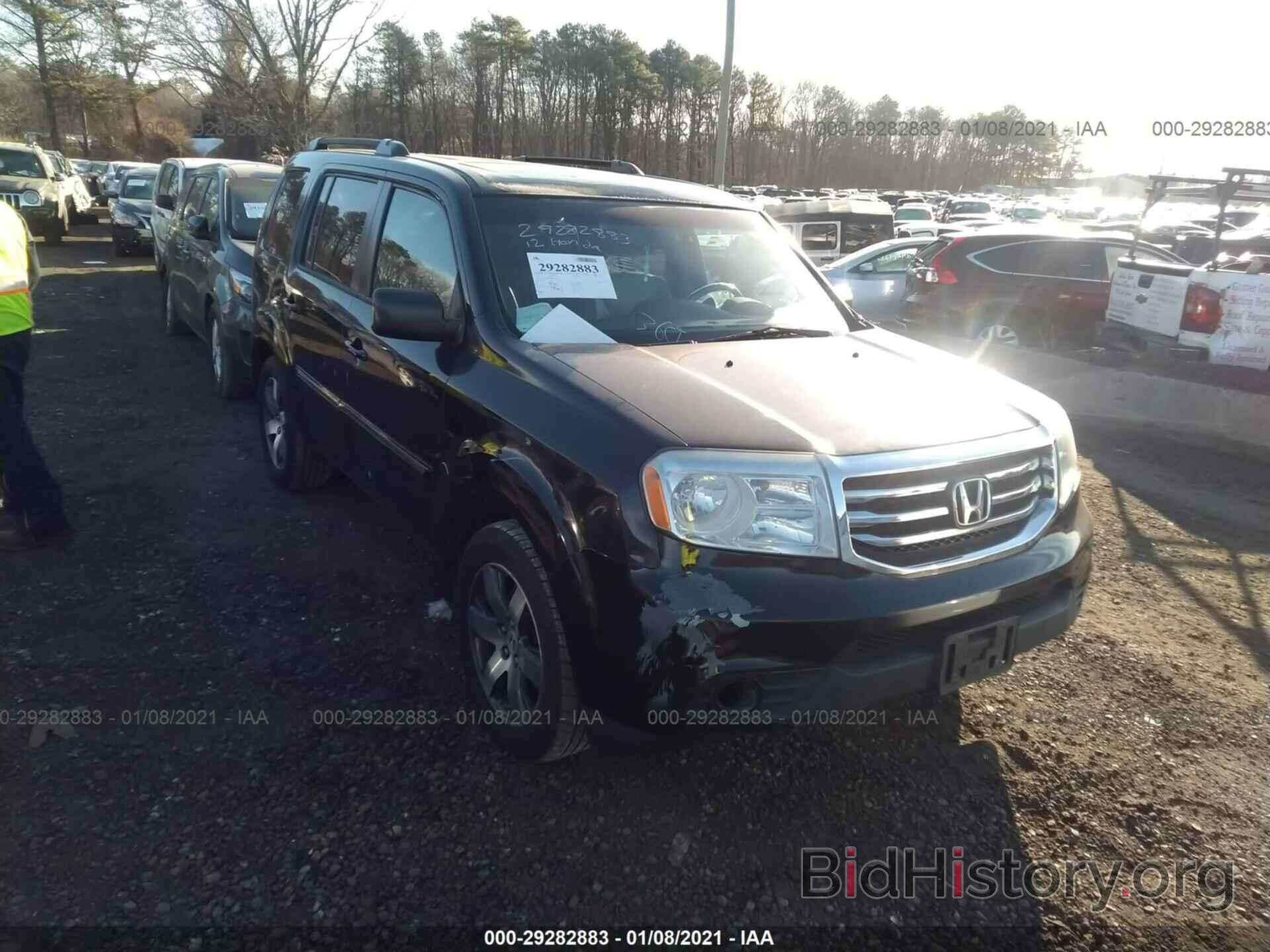 Photo 5FNYF4H99CB055239 - HONDA PILOT 2012