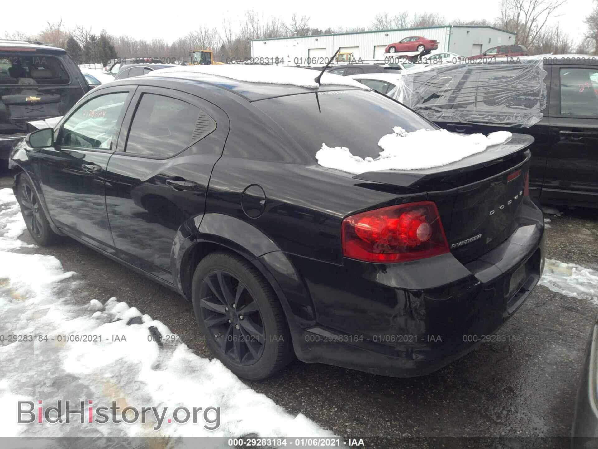 2013 DODGE AVENGER - VIN: 1C3CDZCB1DN676229 - Фото 3