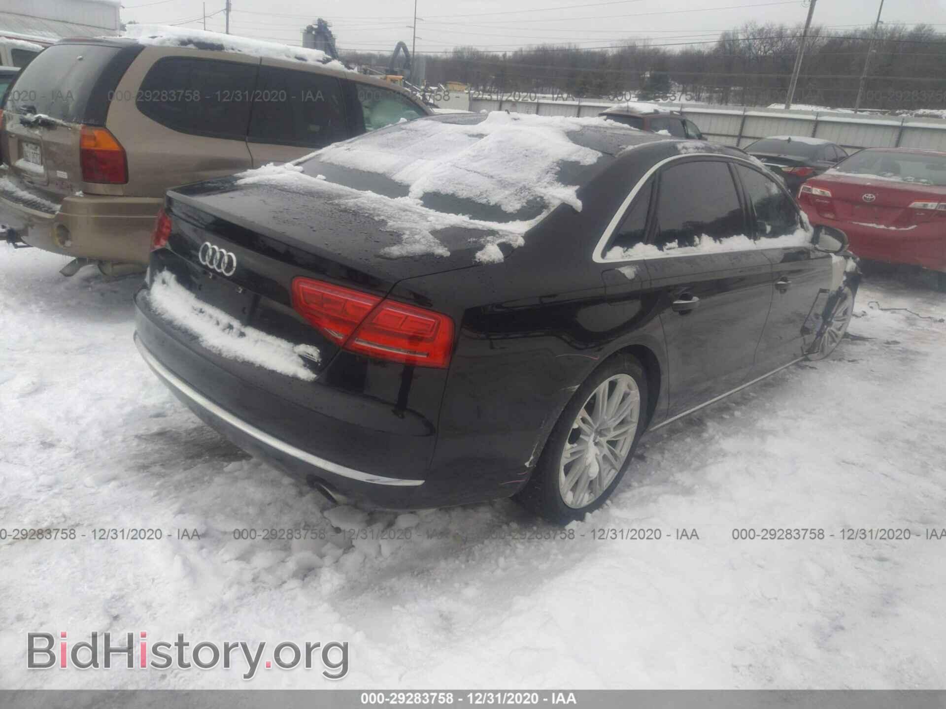 2012 AUDI A8 L - VIN: WAURVAFD7CN003166 - Фото 4