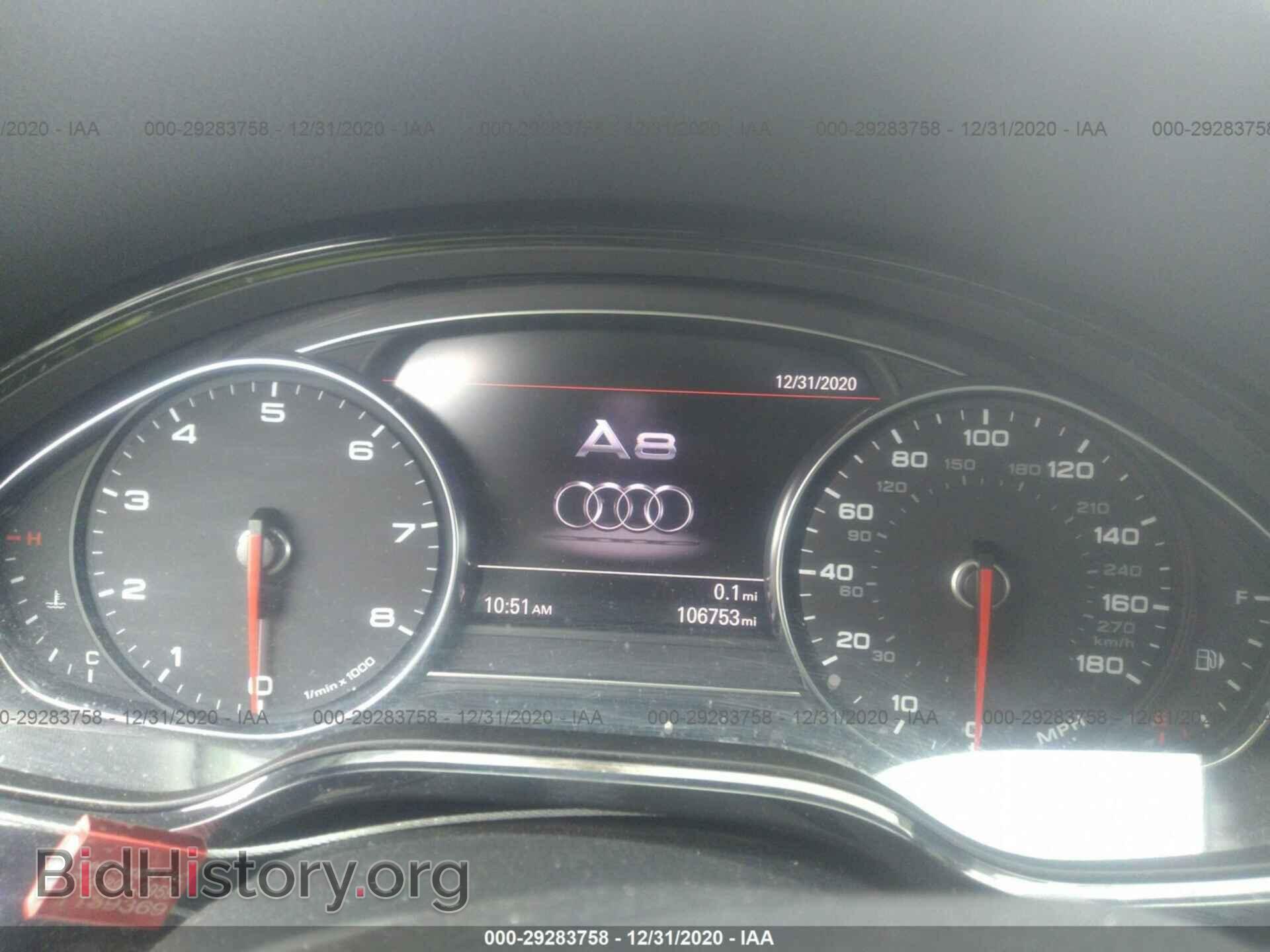 2012 AUDI A8 L - VIN: WAURVAFD7CN003166 - Фото 7