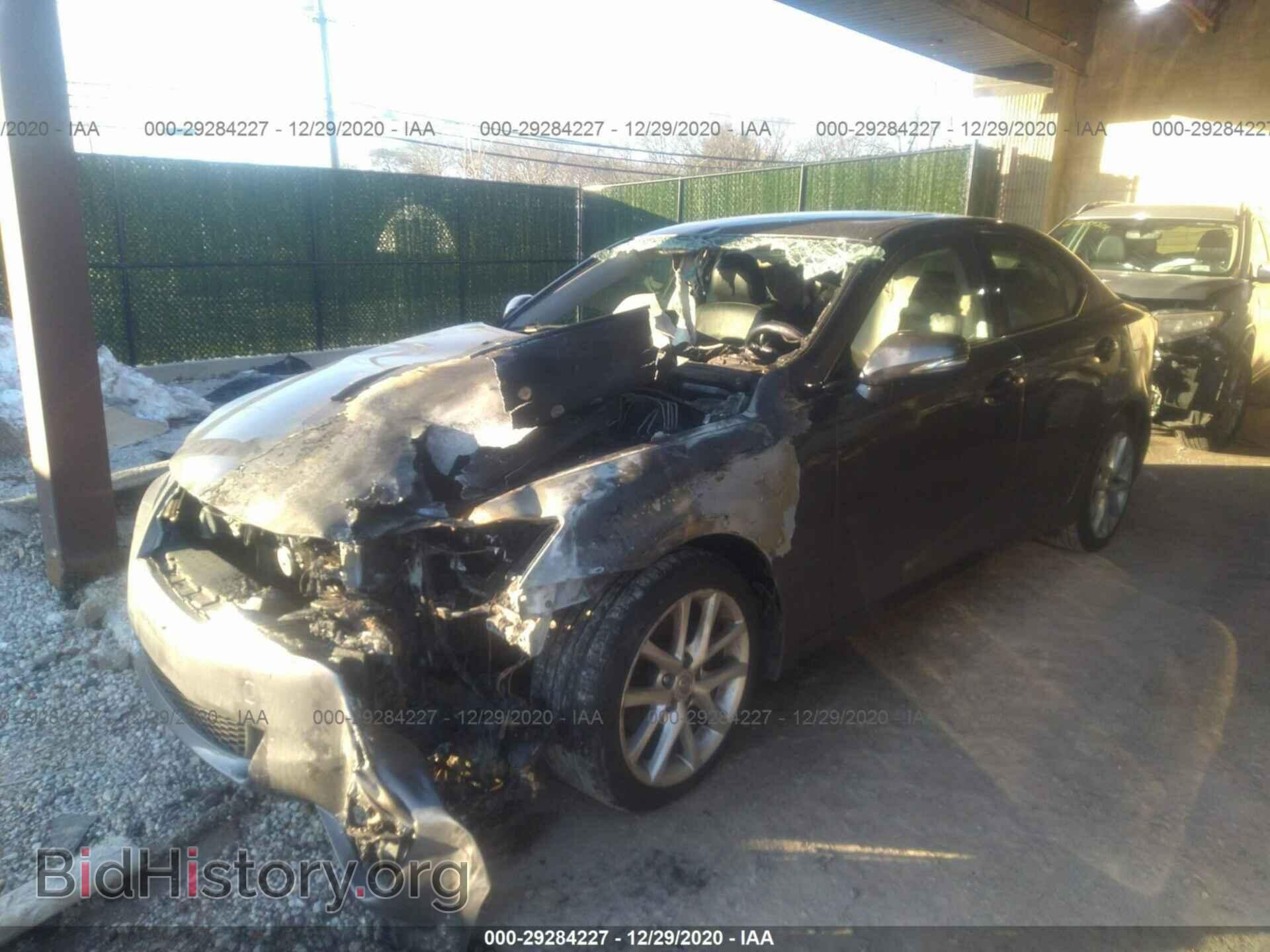 2012 LEXUS IS 250 - VIN: JTHCF5C28C2035611 - Фото 2