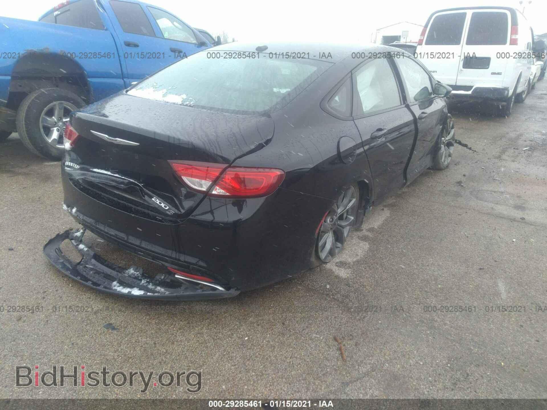 2016 CHRYSLER 200 - VIN: 1C3CCCBB2GN114202 - Фото 4