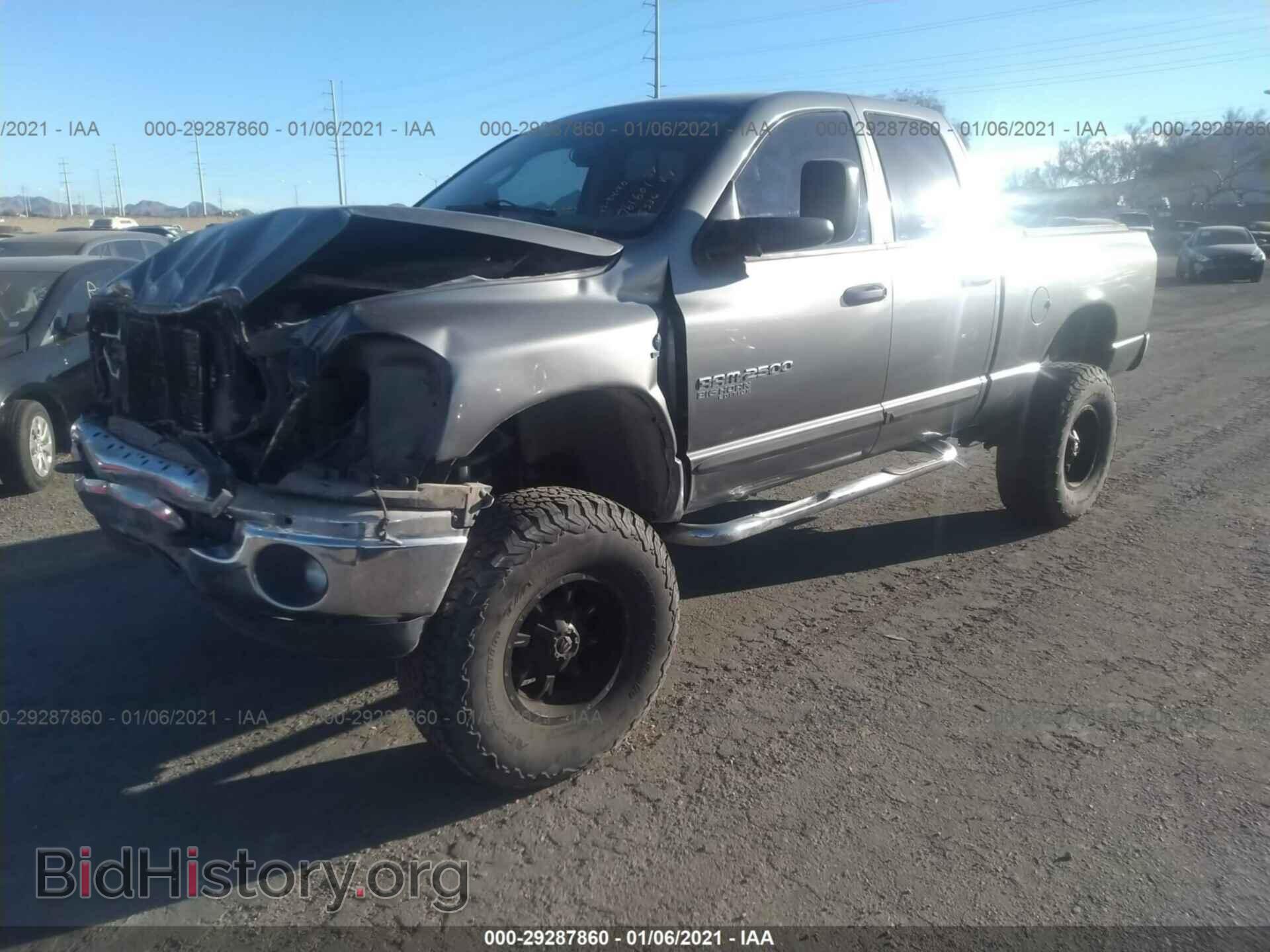 2006 DODGE RAM 2500 - VIN: 1D7KS28C96J136200 - Фото 2