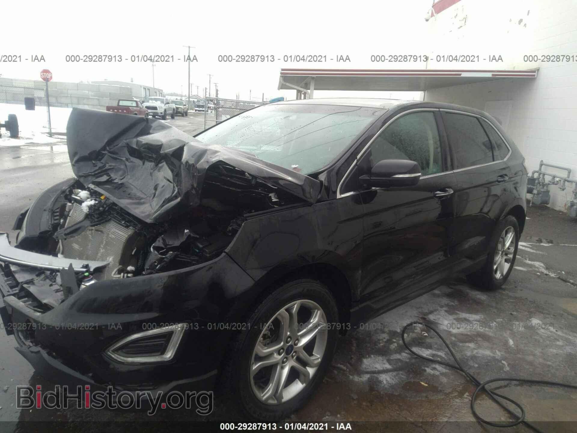 2017 FORD EDGE - VIN: 2FMPK4K91HBB12159 - Фото 2