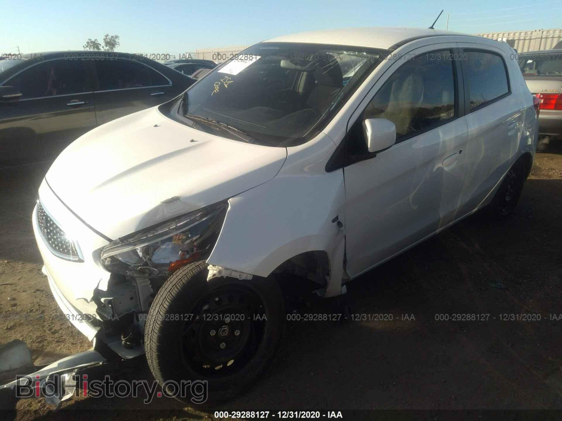 2020 MITSUBISHI MIRAGE - VIN: ML32A3HJ9LH002889 - Фото 2