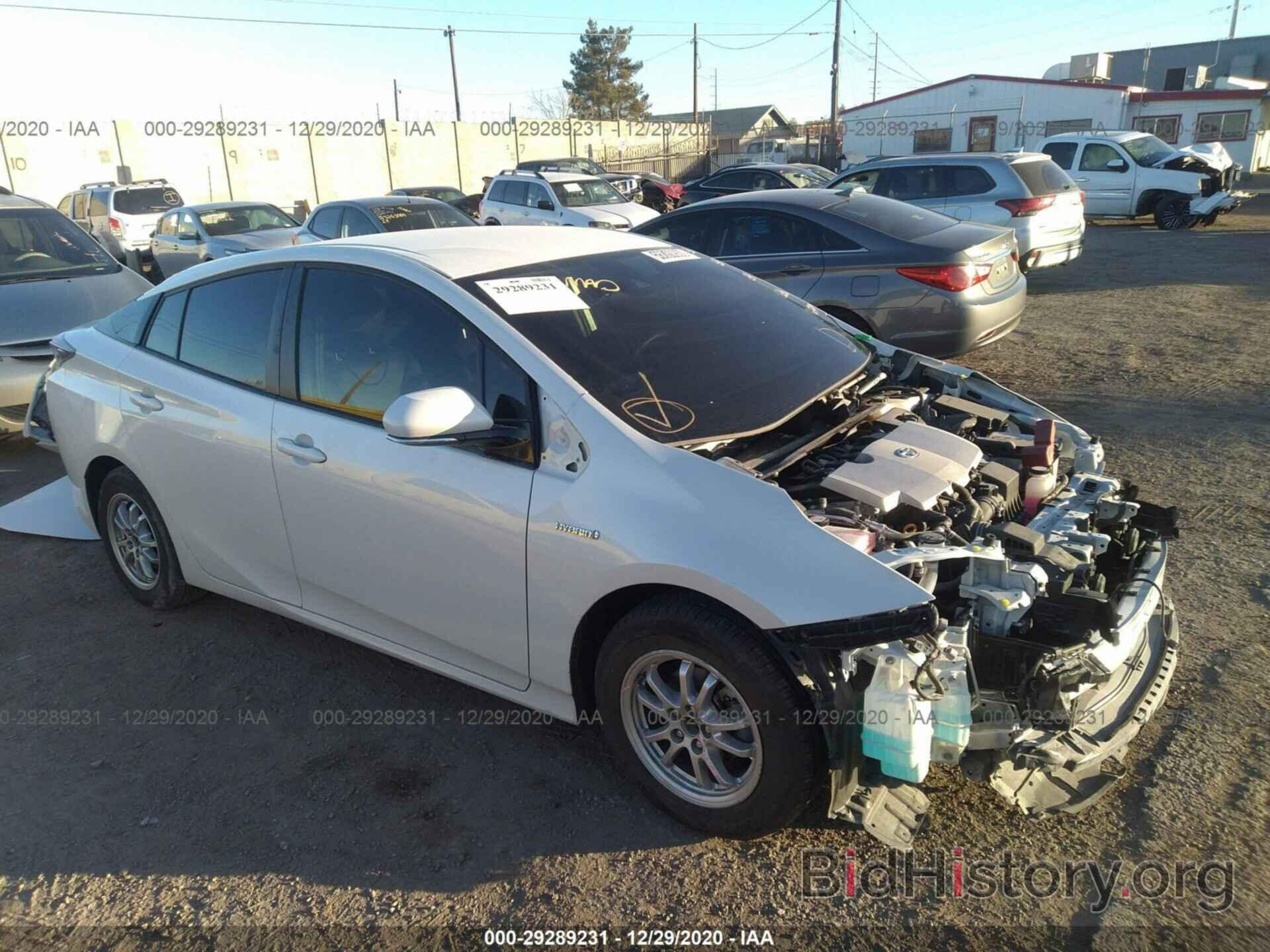 Photo JTDKBRFU8J3059167 - TOYOTA PRIUS 2018