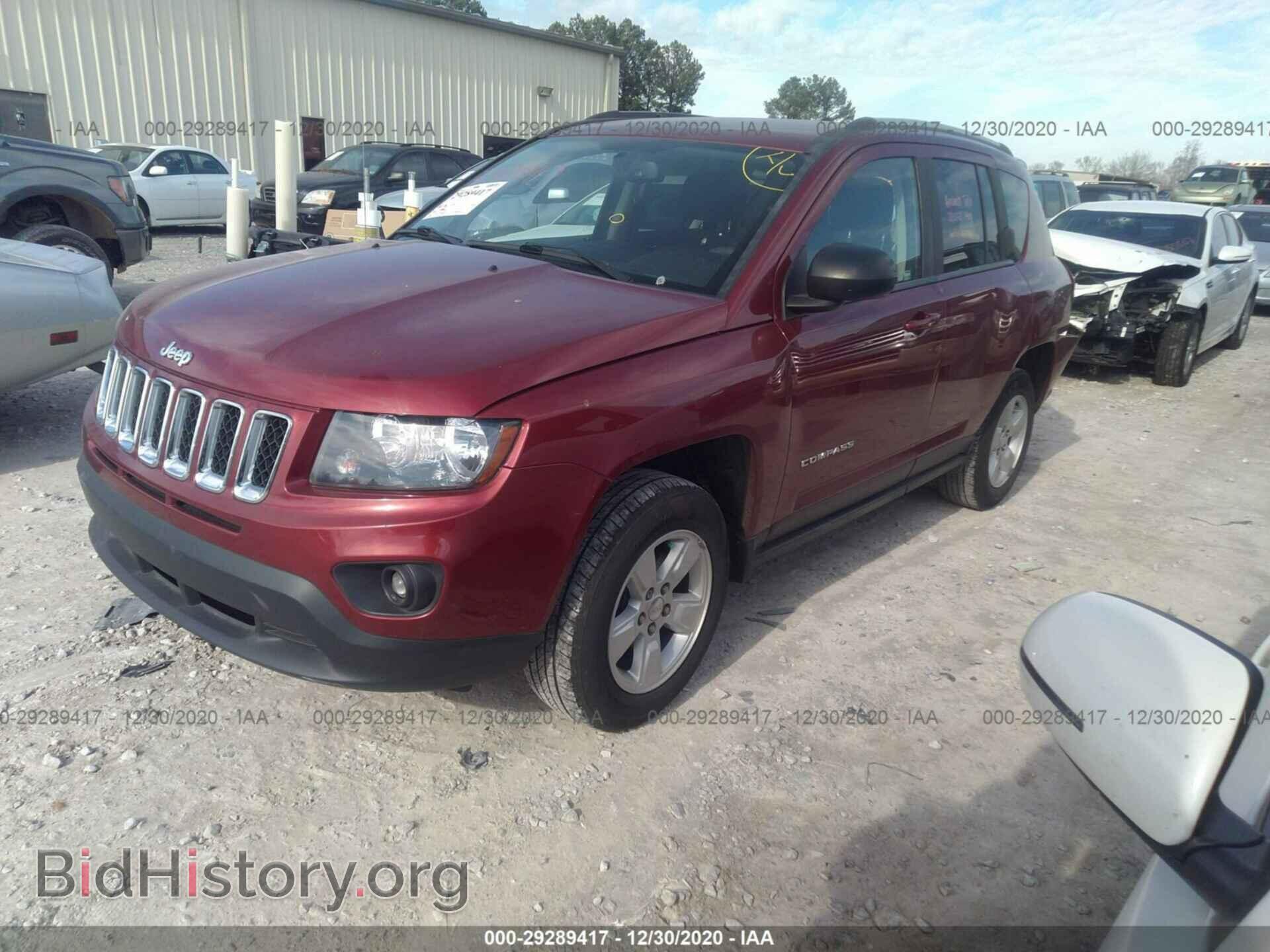 2017 JEEP COMPASS - VIN: 1C4NJCBB1HD131154 - Фото 2