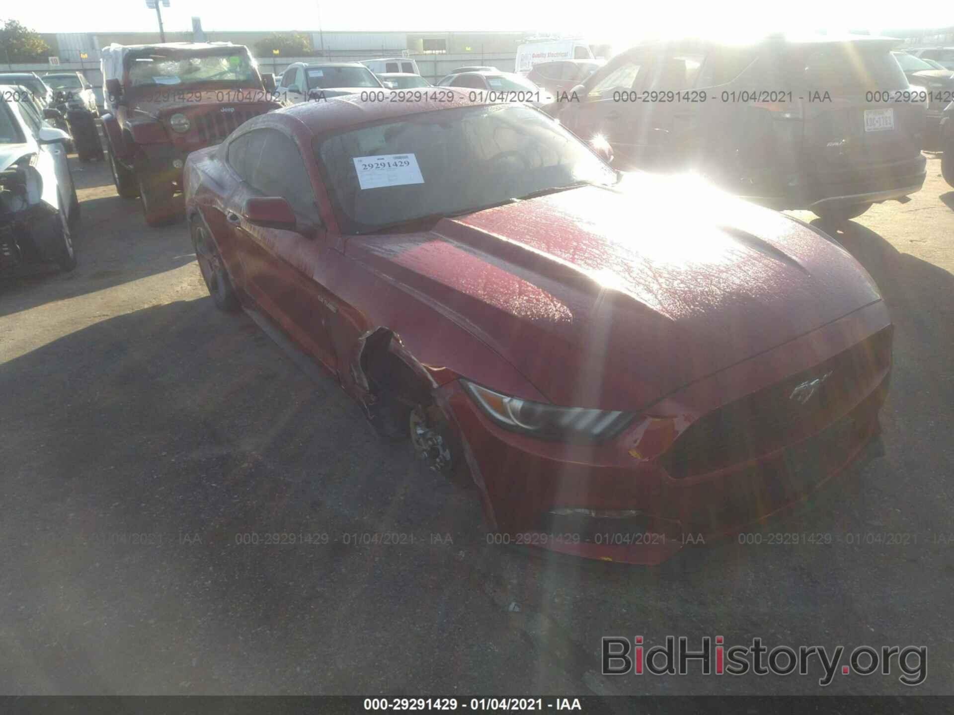 Photo 1FA6P8TH6G5202124 - FORD MUSTANG 2016