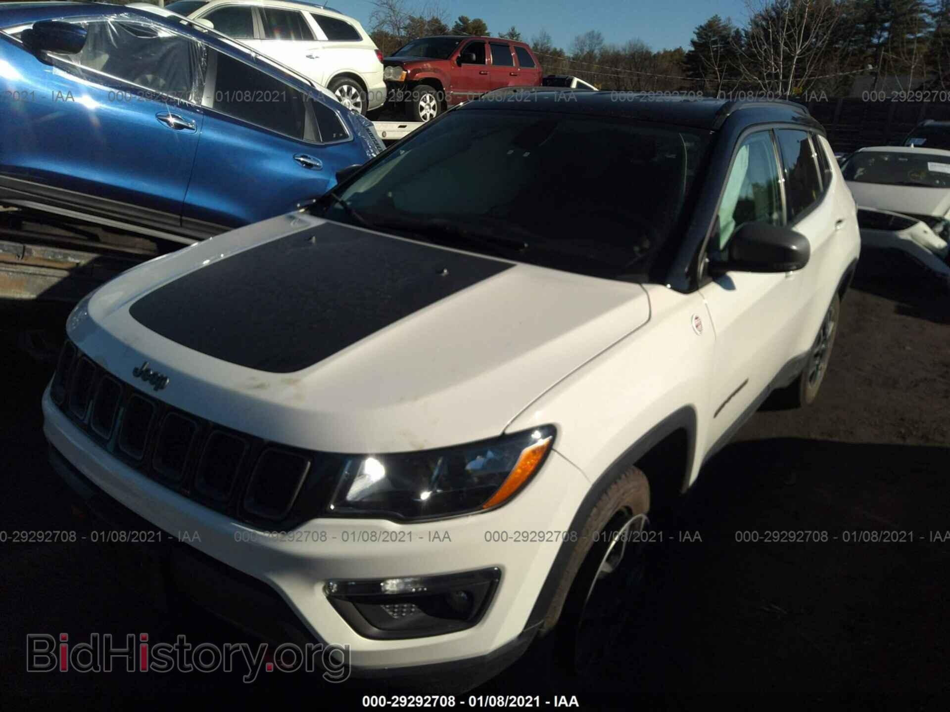 2019 JEEP COMPASS - VIN: 3C4NJDDB2KT669091 - Фото 2