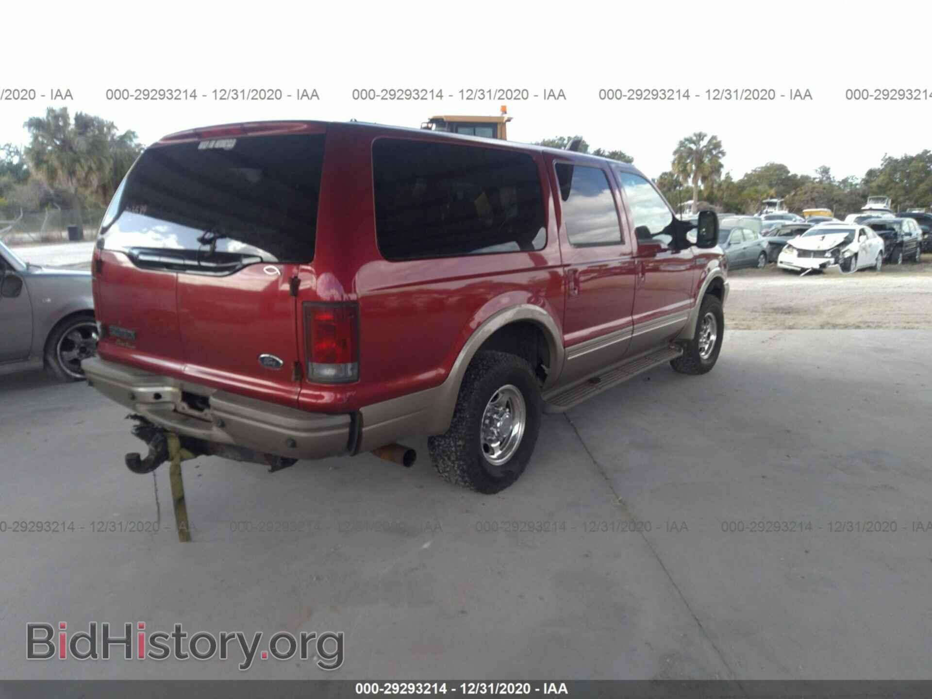 2003 FORD EXCURSION - VIN: 1FMSU45P73ED13589 - Photo 4