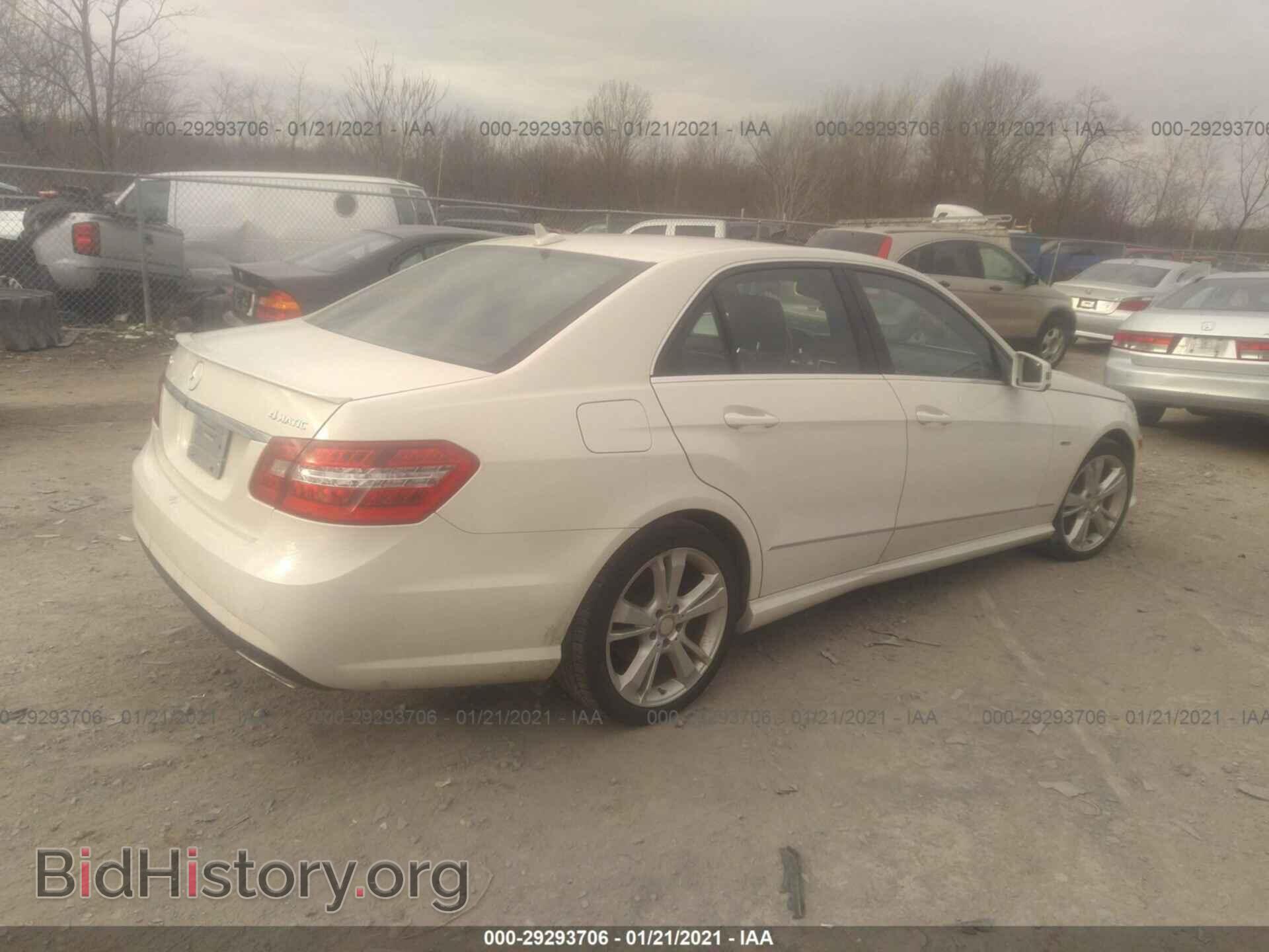 2012 MERCEDES-BENZ E-CLASS - VIN: WDDHF8JB7CA600129 - Фото 4