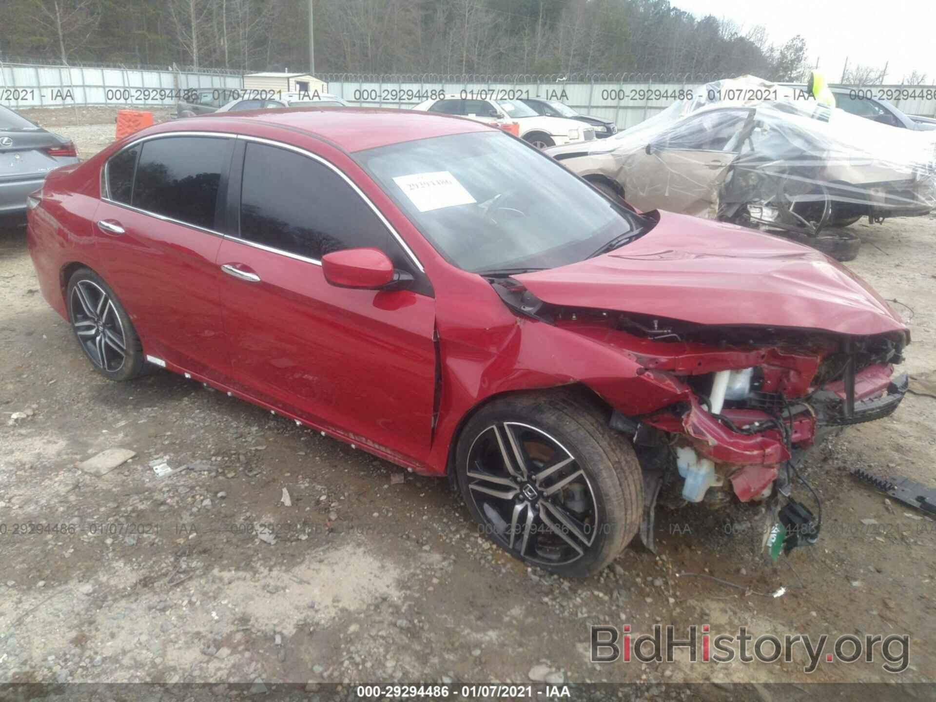 Photo 1HGCR2F13HA257613 - HONDA ACCORD SEDAN 2017