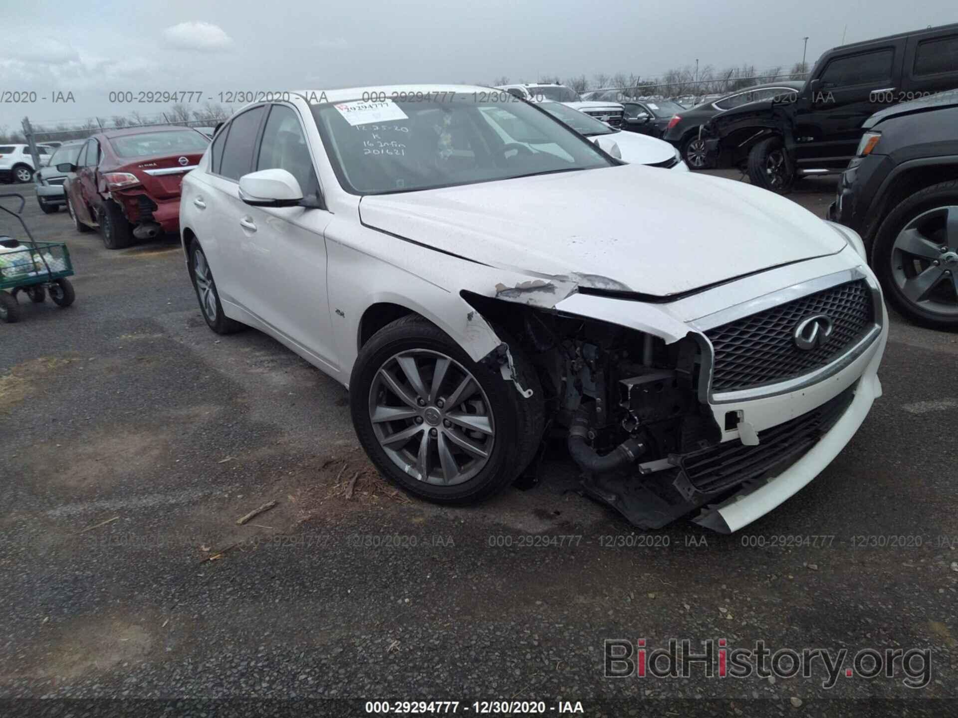 Photo JN1CV7AP4GM201621 - INFINITI Q50 2016