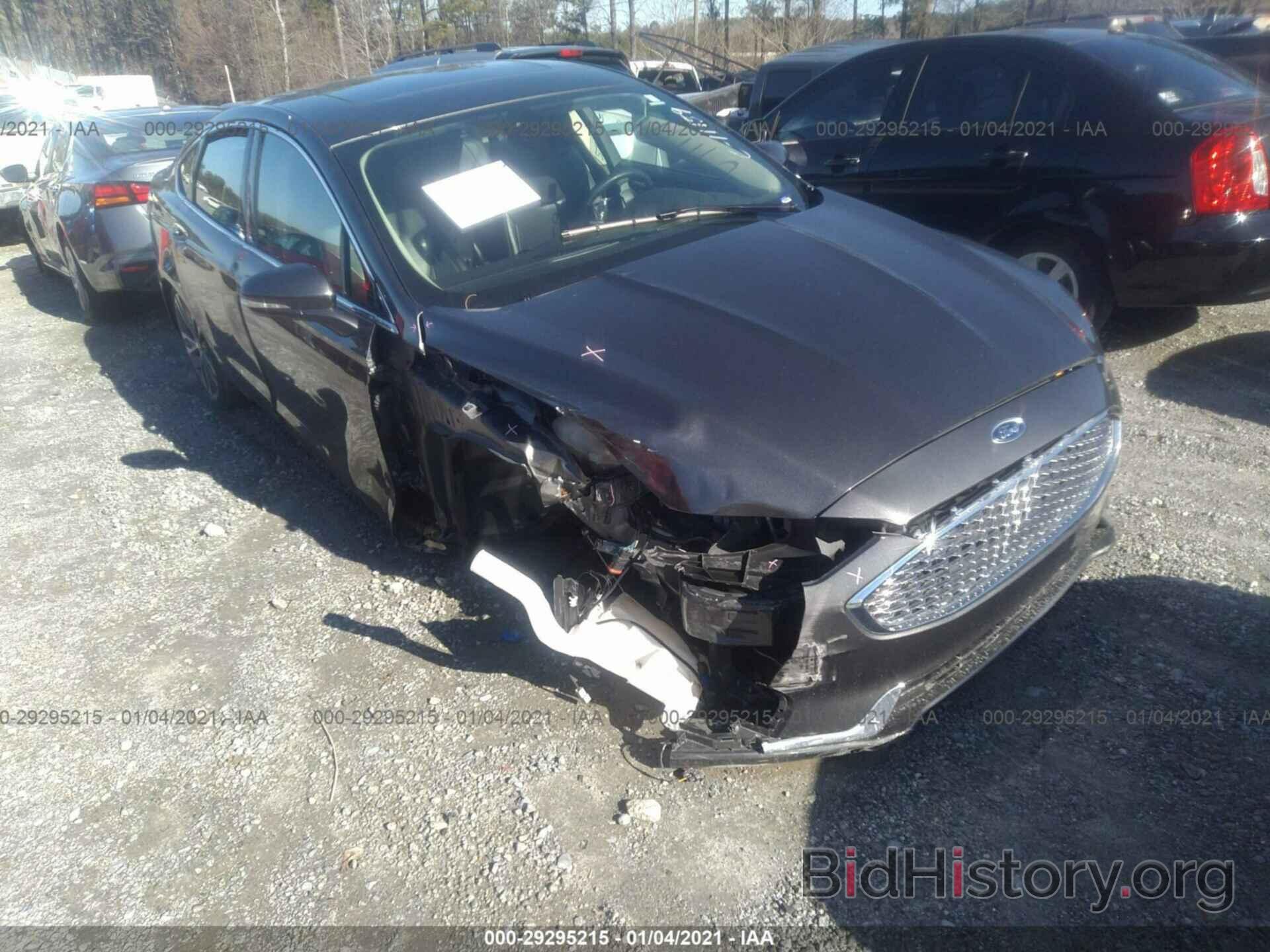 Photo 3FA6P0D90LR133706 - FORD FUSION 2020