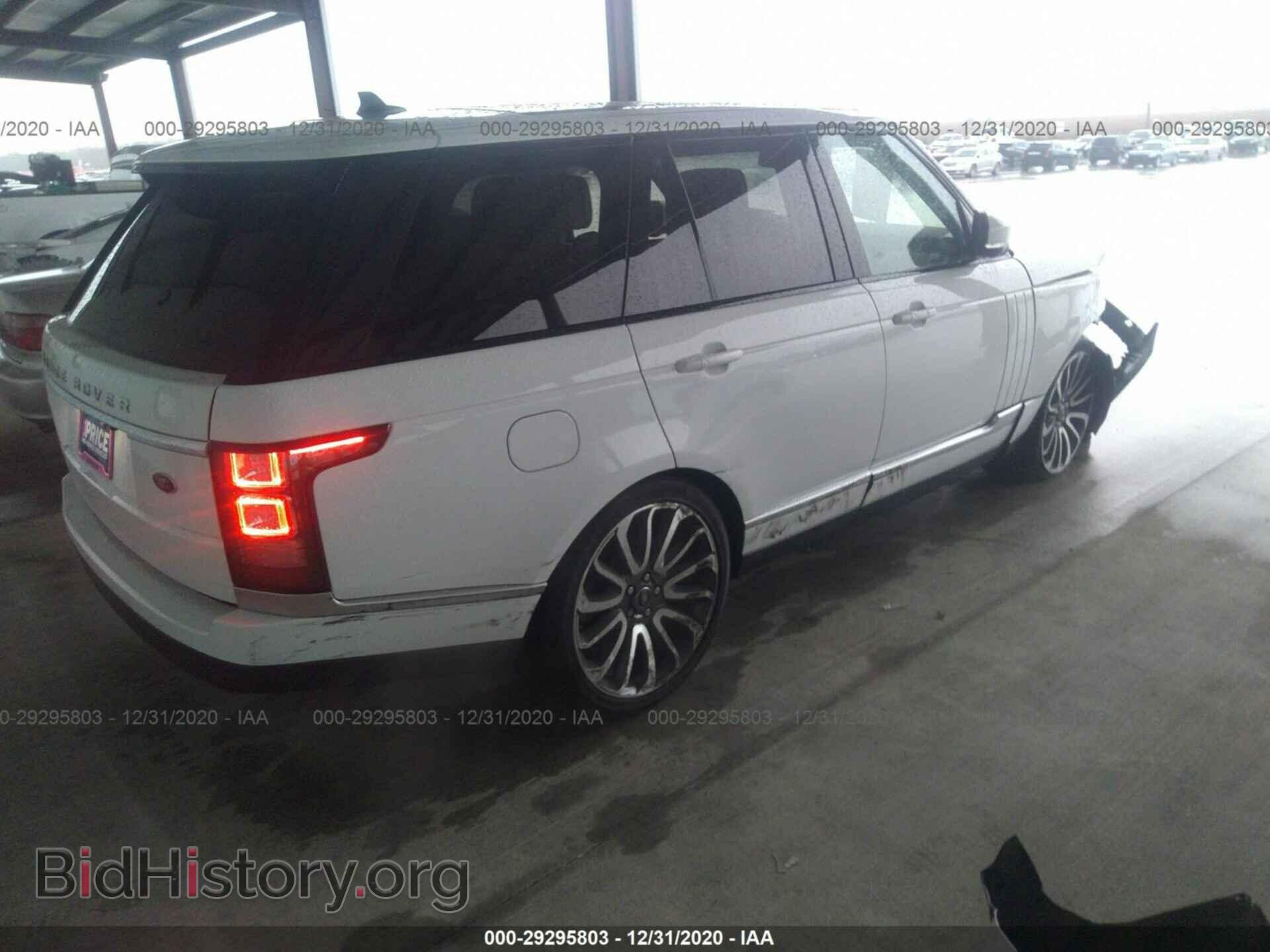 2016 LAND ROVER RANGE ROVER - VIN: SALGS2EF3GA297408 - Фото 4