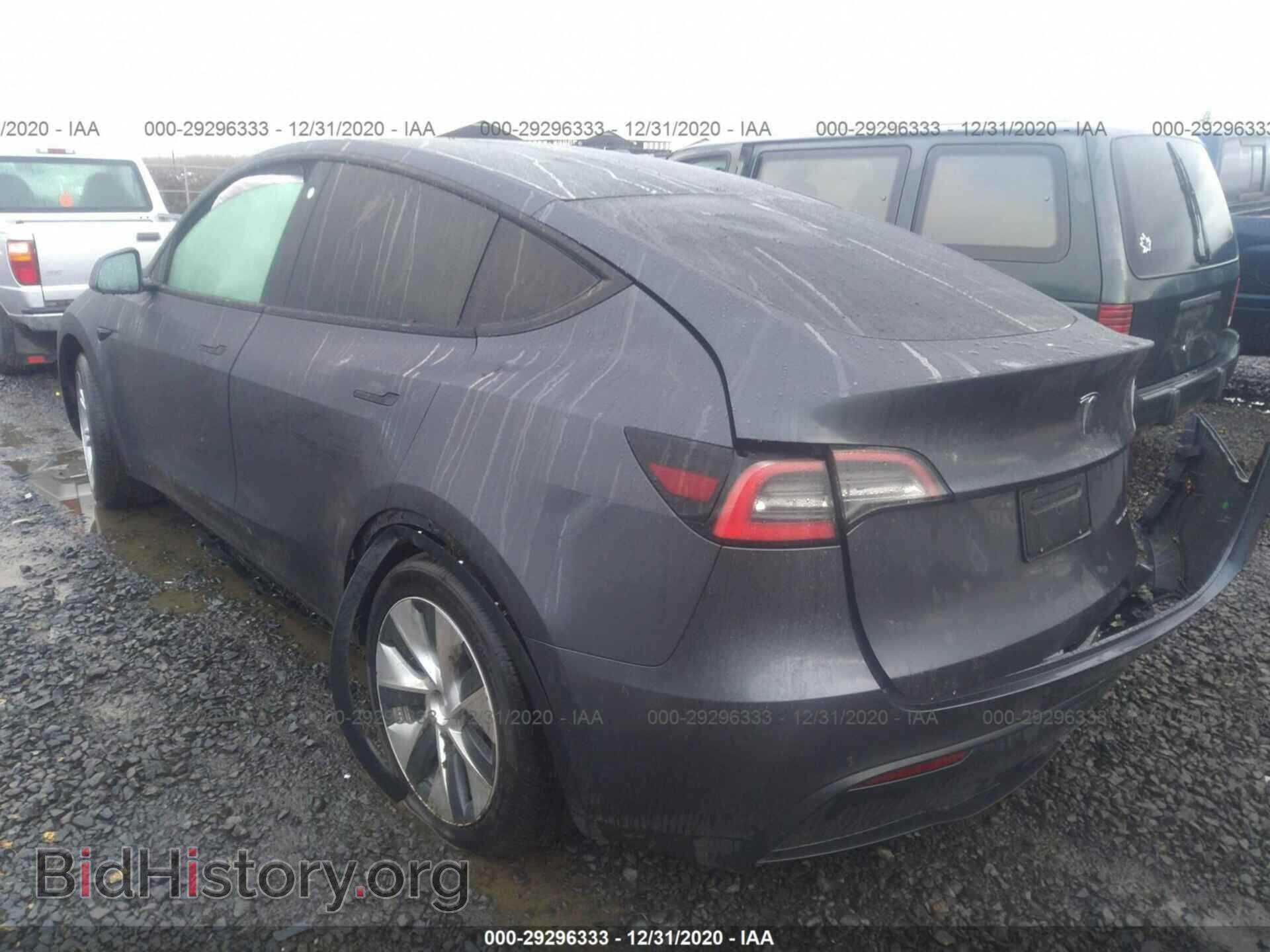 2021 TESLA MODEL Y - VIN: 5YJYGDEE0MF086721 - Фото 3