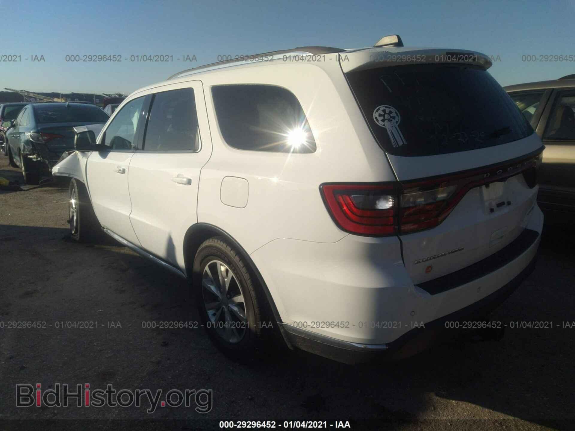 2016 DODGE DURANGO - VIN: 1C4RDHDG5GC314995 - Фото 3