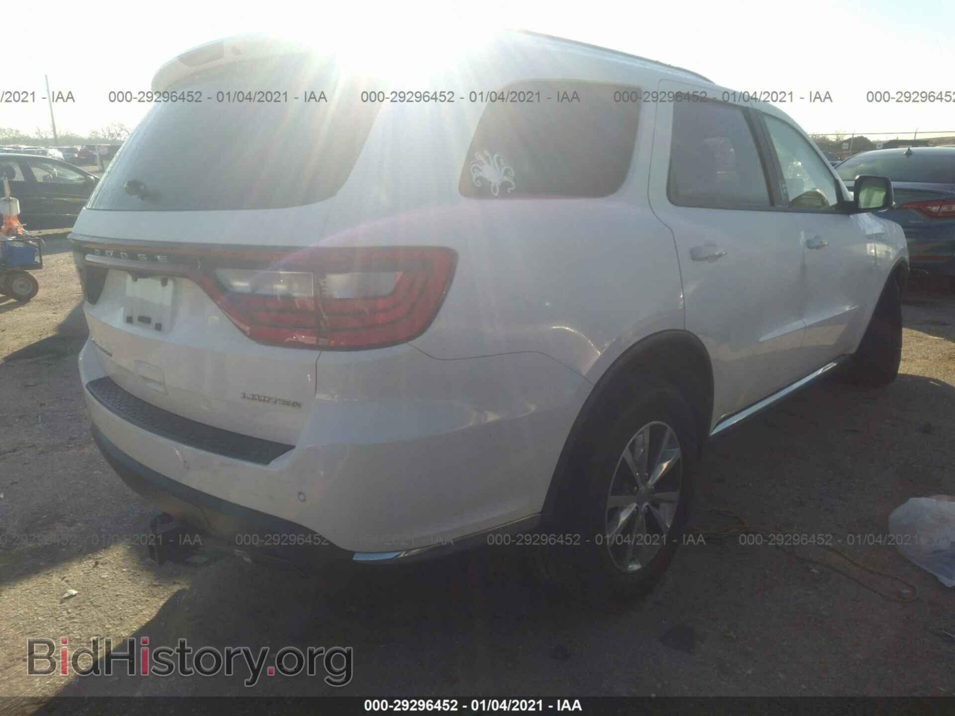 2016 DODGE DURANGO - VIN: 1C4RDHDG5GC314995 - Фото 4