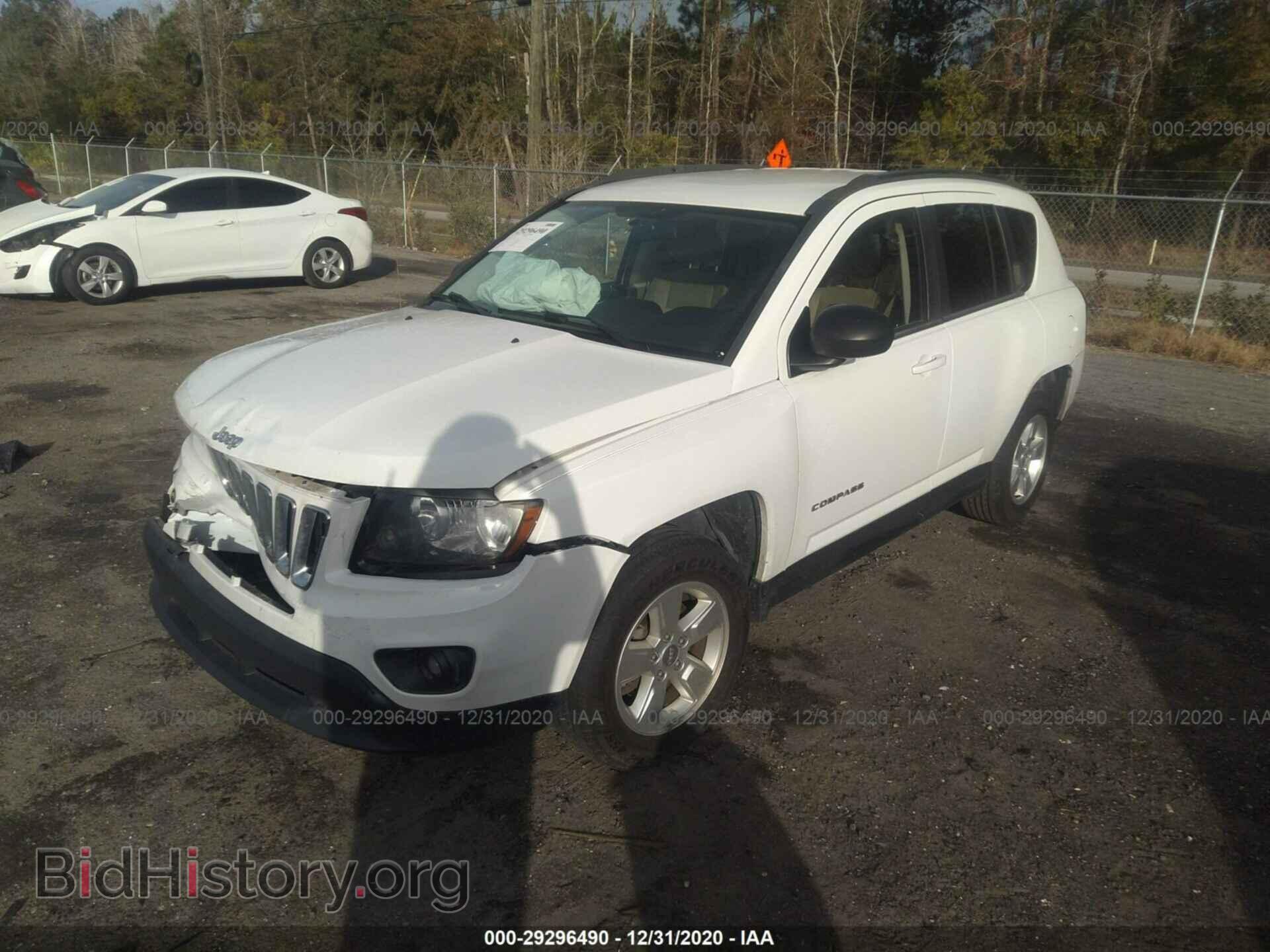 2014 JEEP COMPASS - VIN: 1C4NJCBA5ED772343 - Фото 2